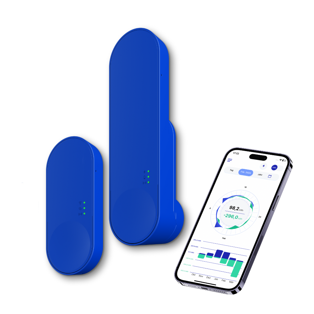 IOmeter Plug & Play Smart Meter - MwSt.-befreit nach §12 Abs. 3 UStG