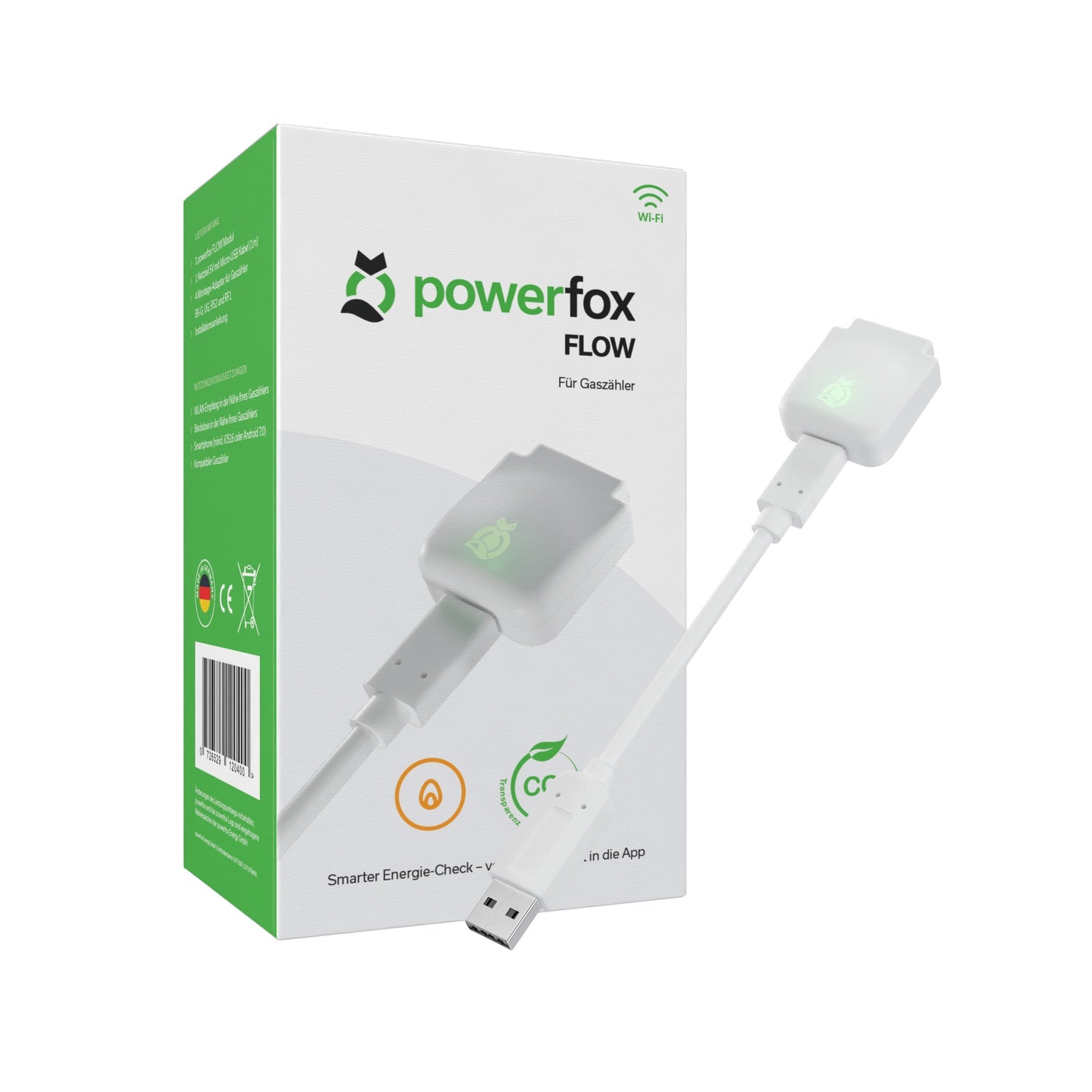 powerfox FLOW für Gaszähler