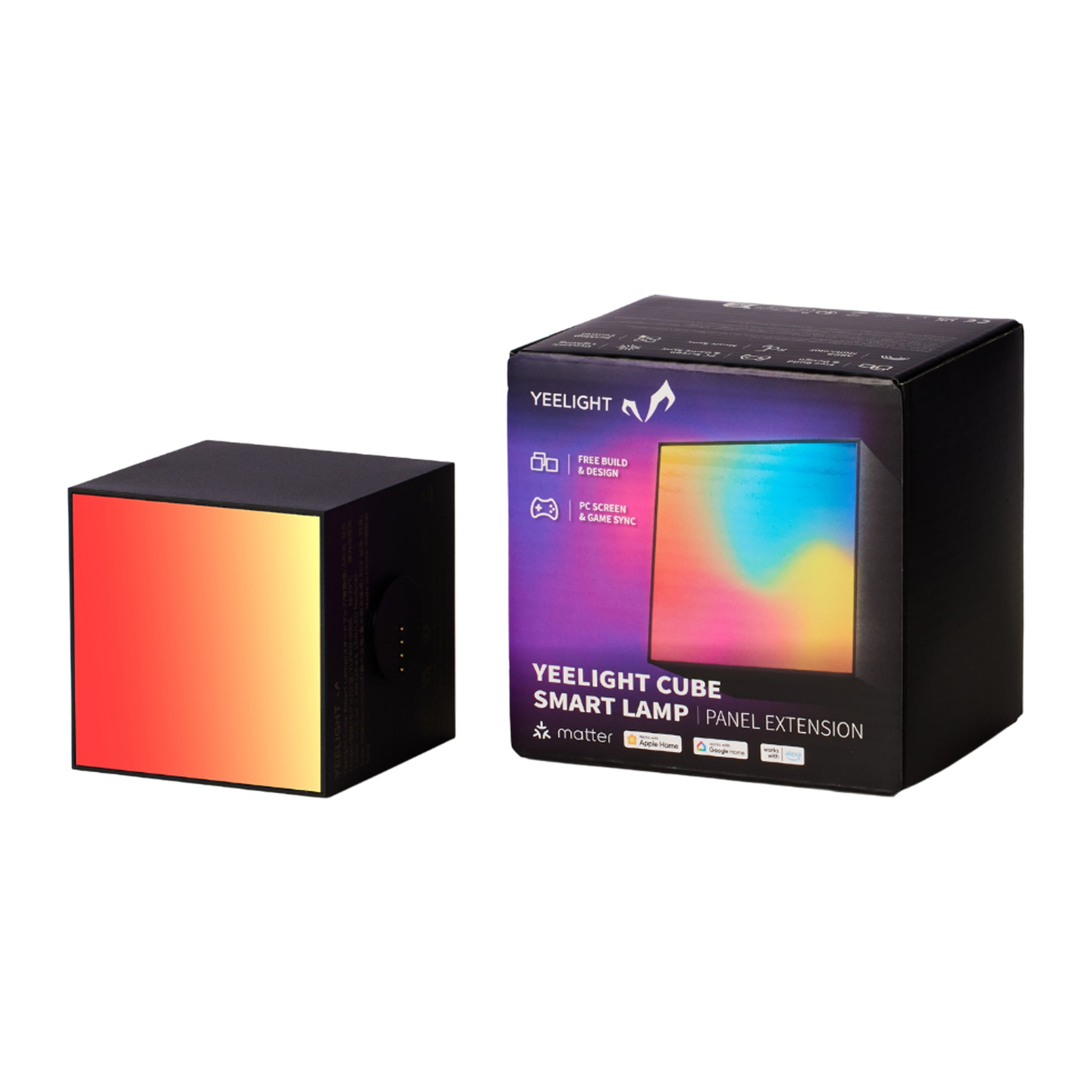 YEELIGHT Cube Smart Lamp - Light Gaming Cube Panel - Erweiterung WLAN