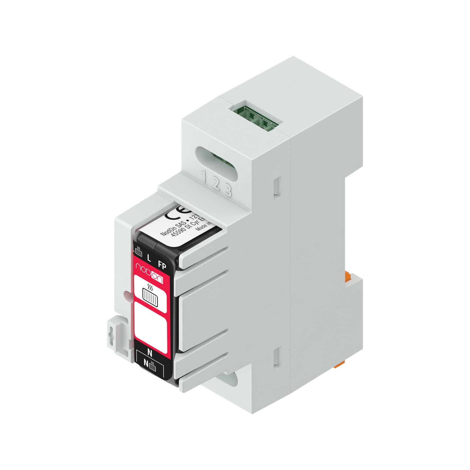 NodOn DIN Rail Box (Power) für Zigbee- oder EnOcean-Relaisschalter (5 Stück)