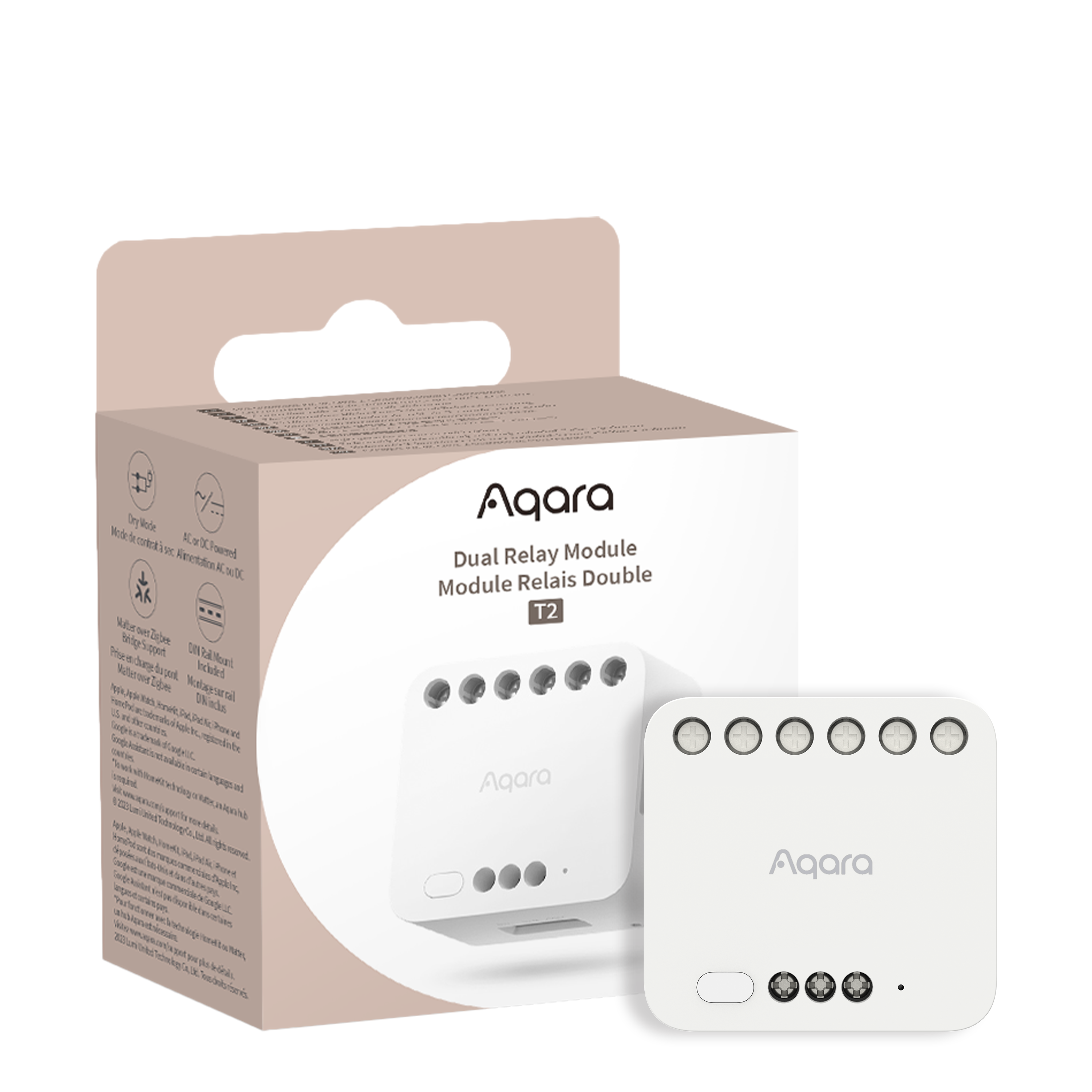 Aqara Dual Relay Module T2 Dopelrelaismodul (Zigbee)