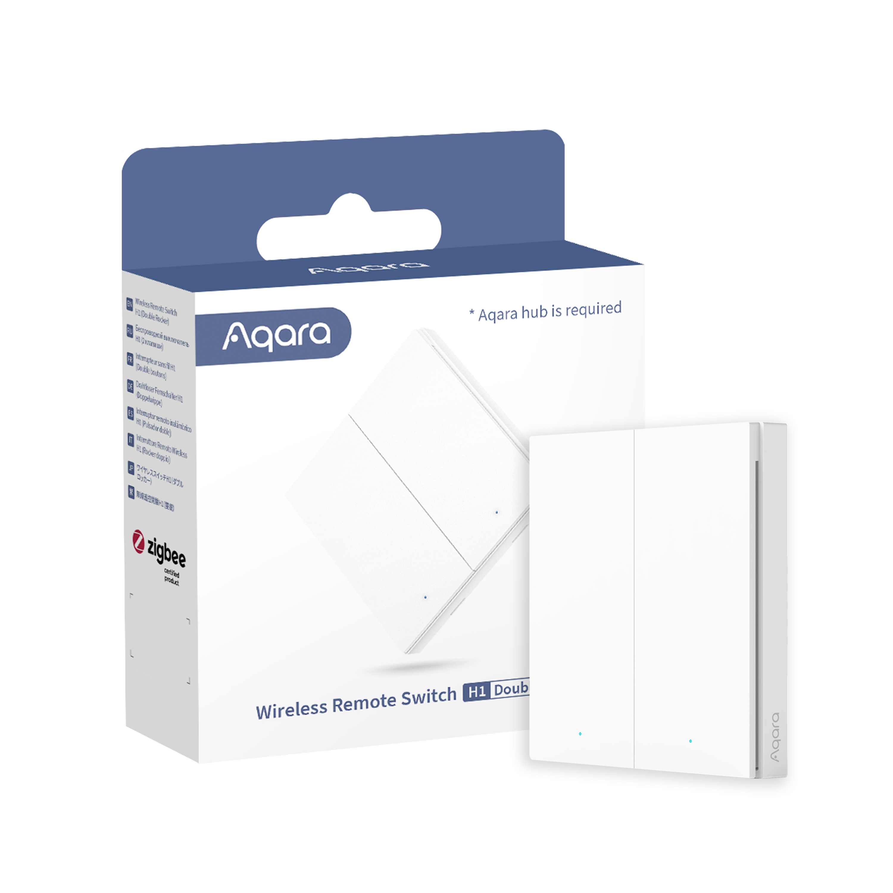 Aqara Wireless Switch H1 Doppelschalter (Zigbee)