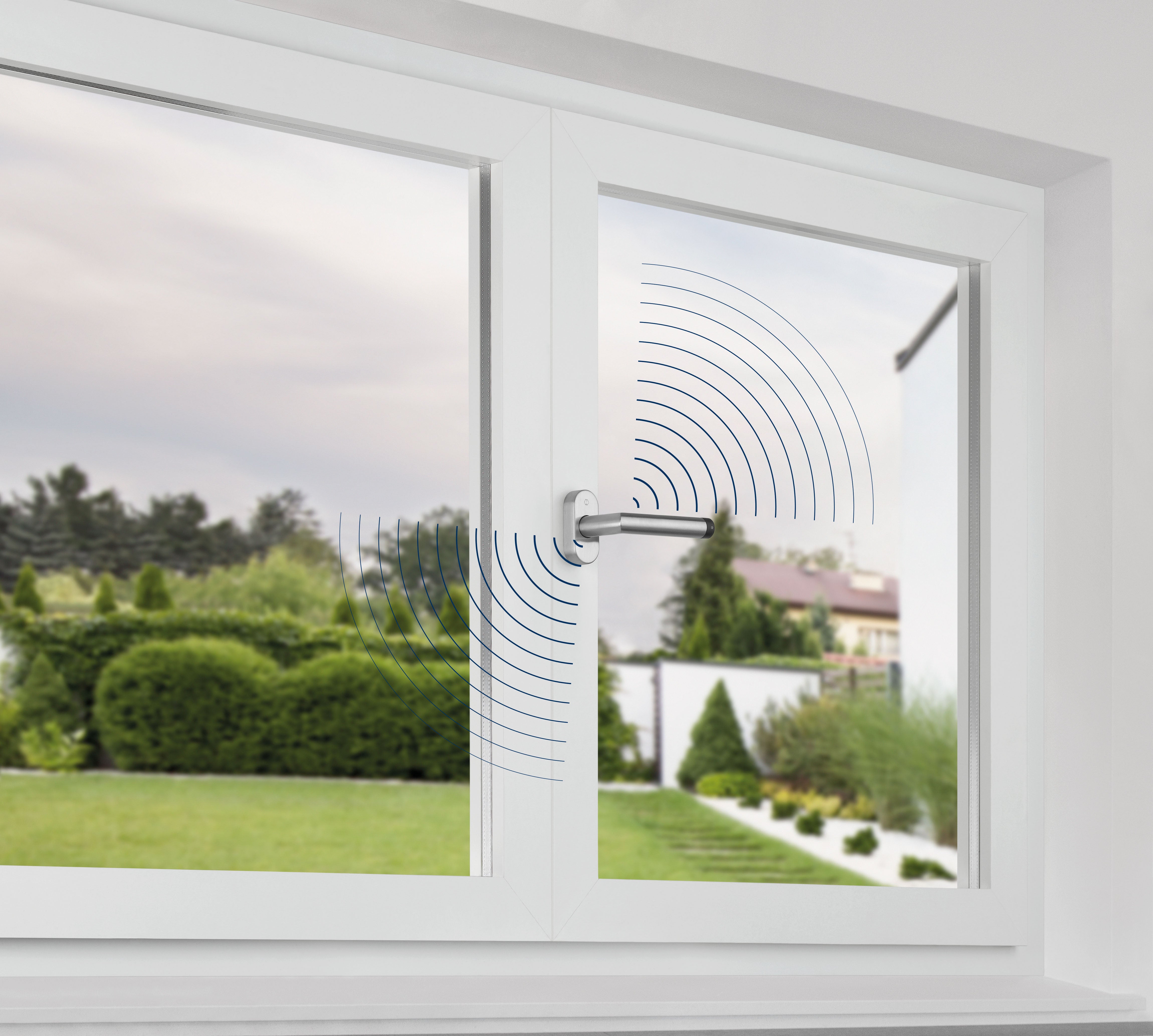 HOPPE Z-Wave eHandle ConnectSense Amsterdam 32-42mm