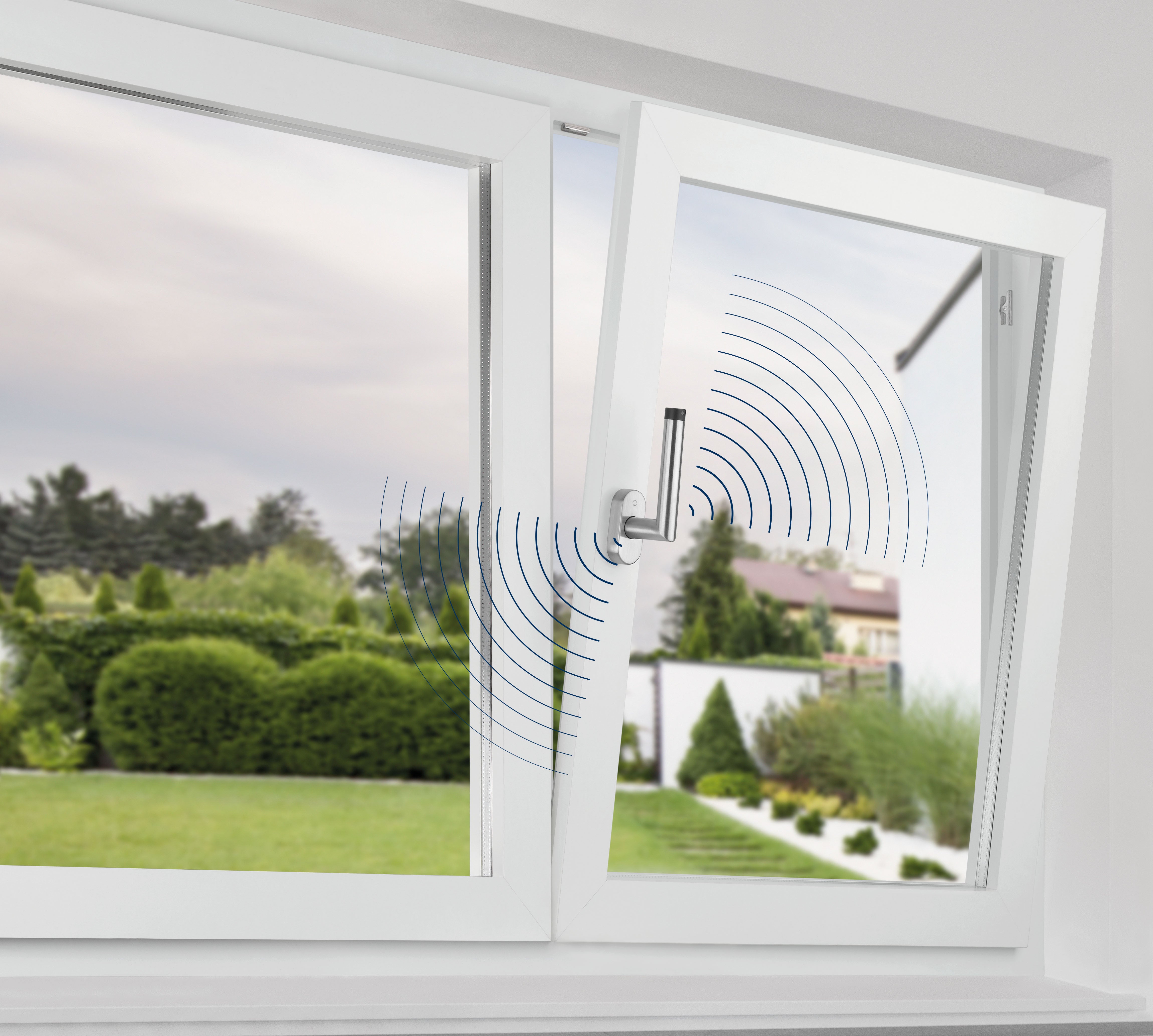 HOPPE Z-Wave eHandle ConnectSense Amsterdam 32-42mm