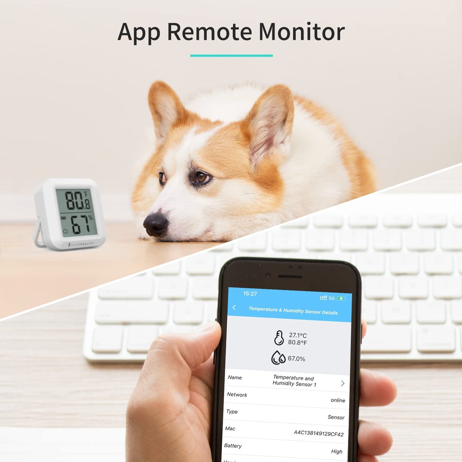 ThirdReality Temperature & Humidity Sensor (Zigbee)