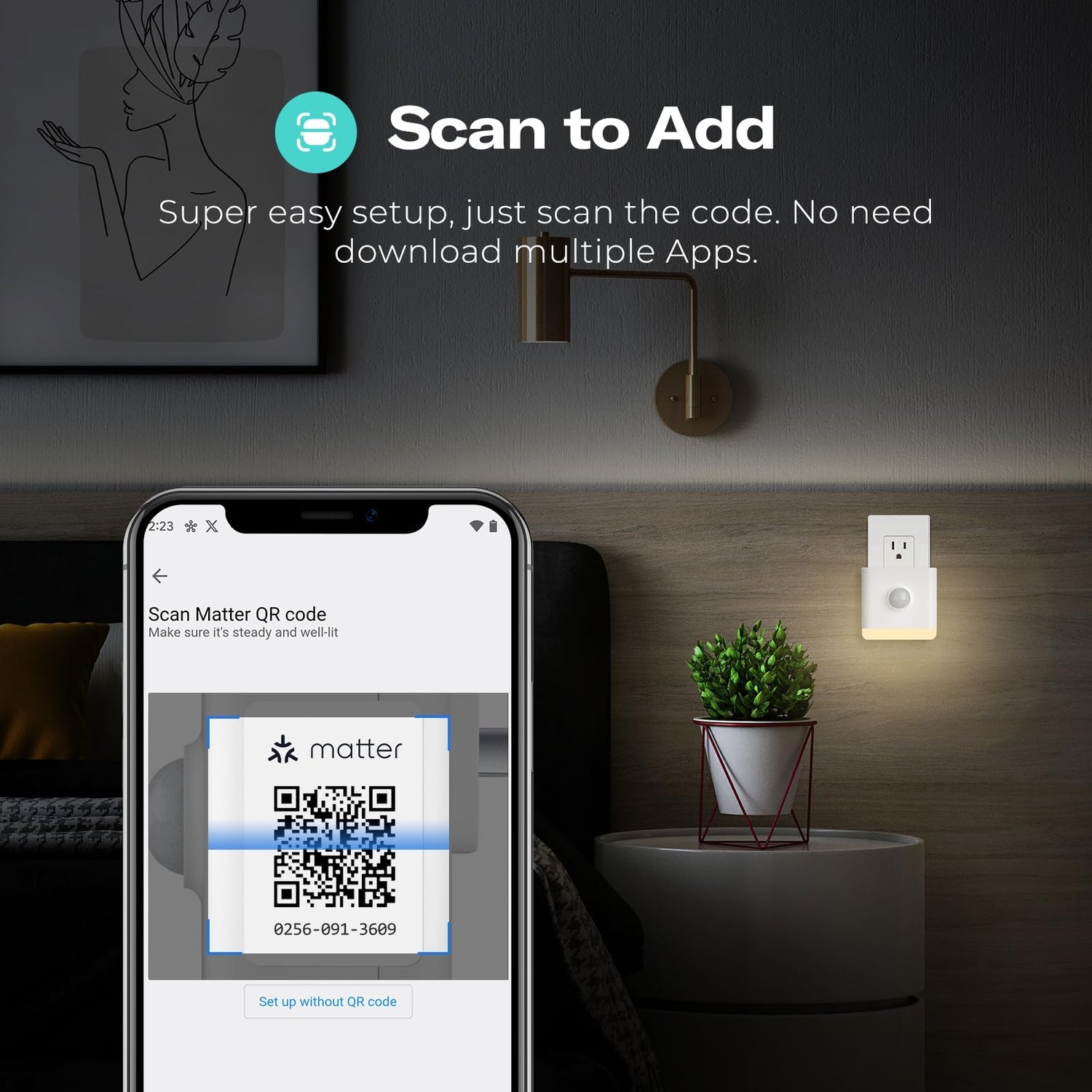 ThirdReality Smart Color Nachtlicht Typ C (Matter over Wi-Fi)