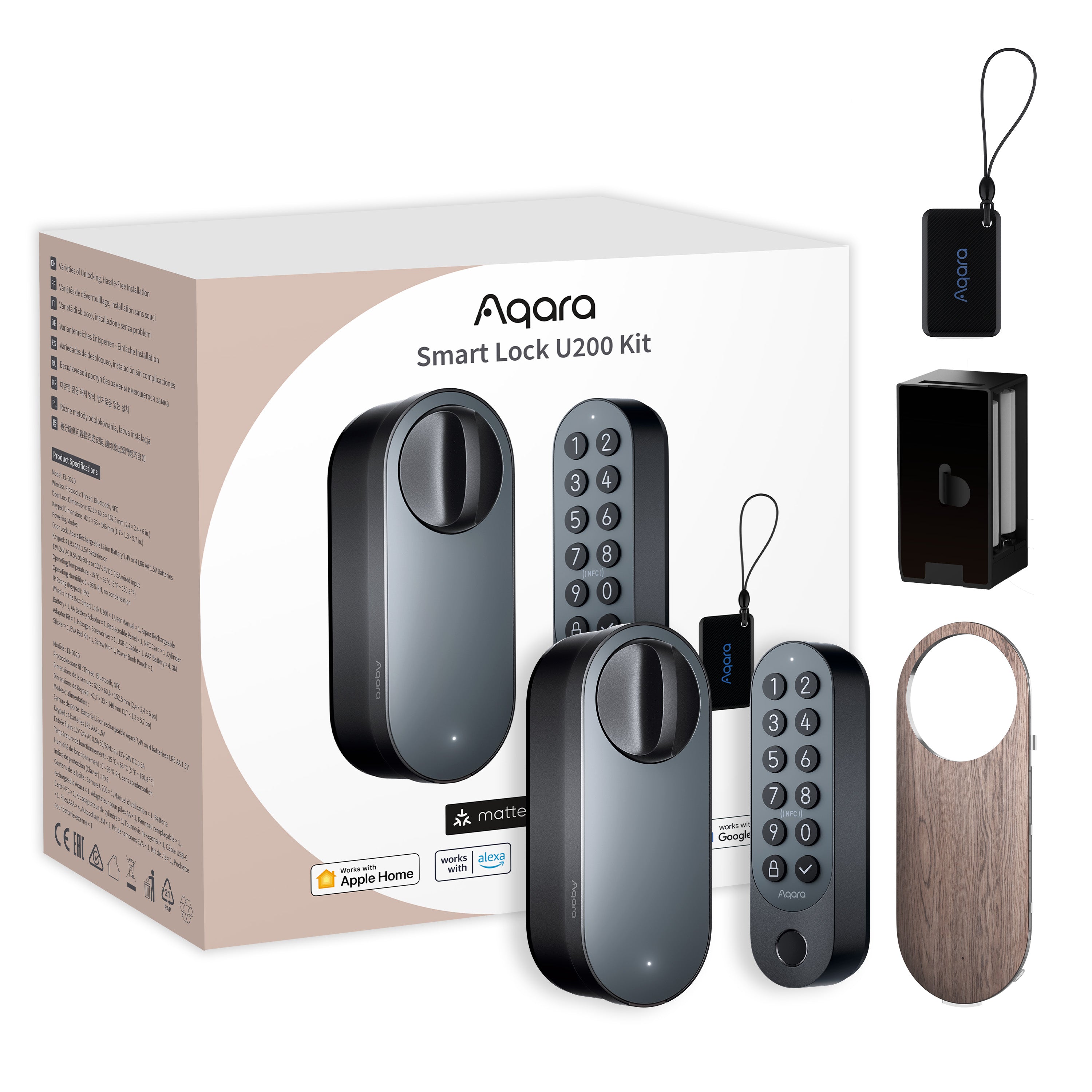 Aqara Smart Lock U200 KIT (Matter over Thread)