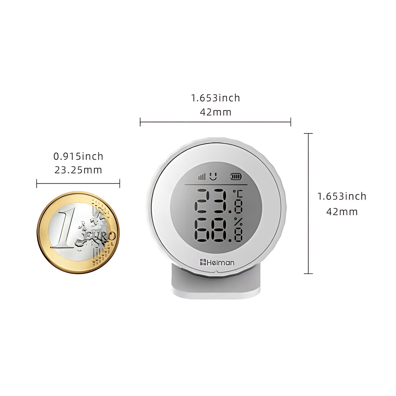 HEIMAN Temperature and Humidity Sensor Matter-over-Thread