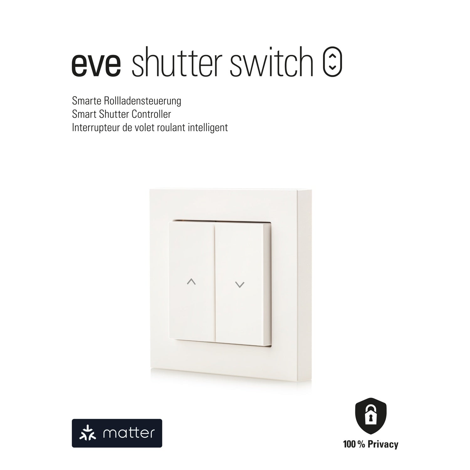 Eve Shutter Switch (Matter over Thread)