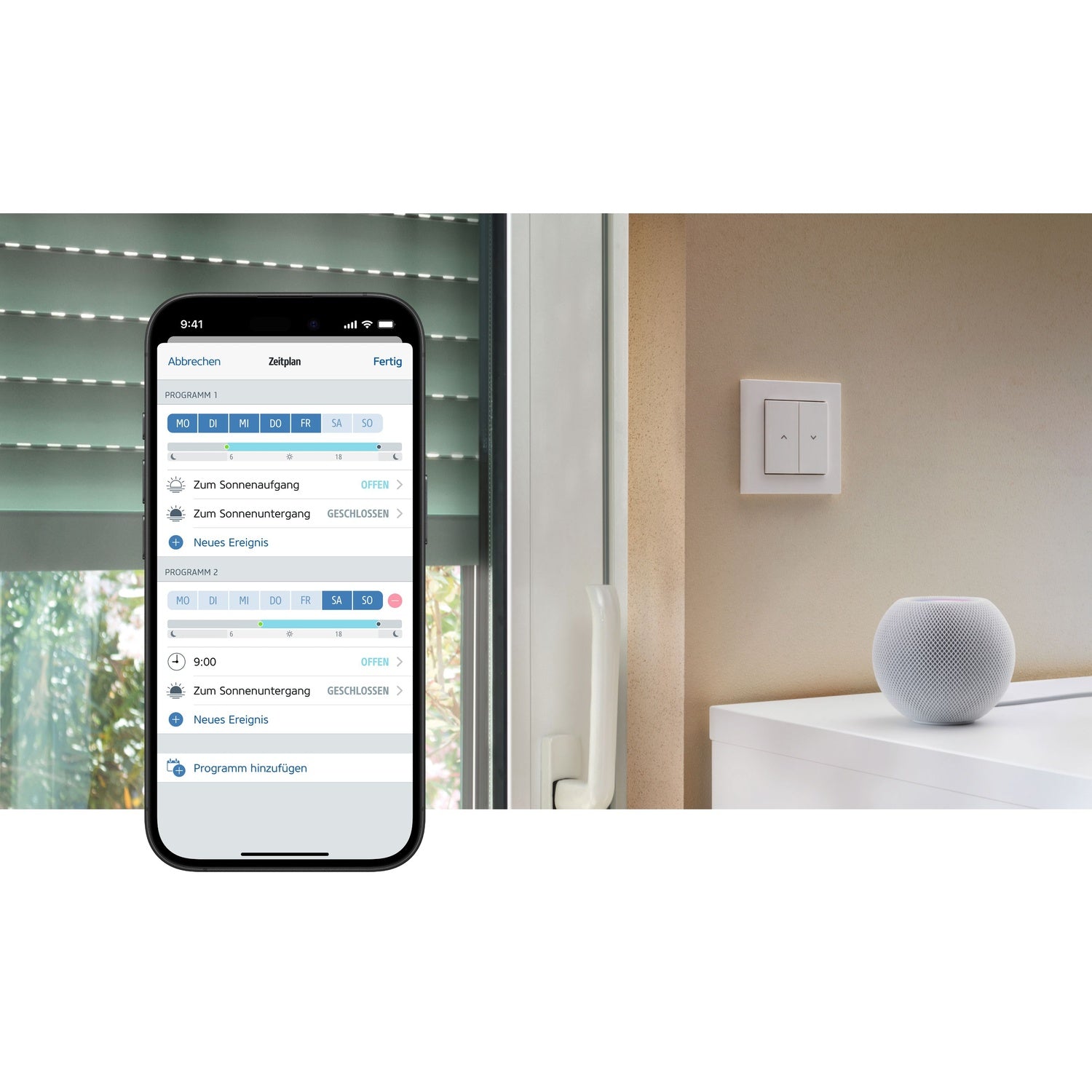 Eve Shutter Switch (Matter over Thread)