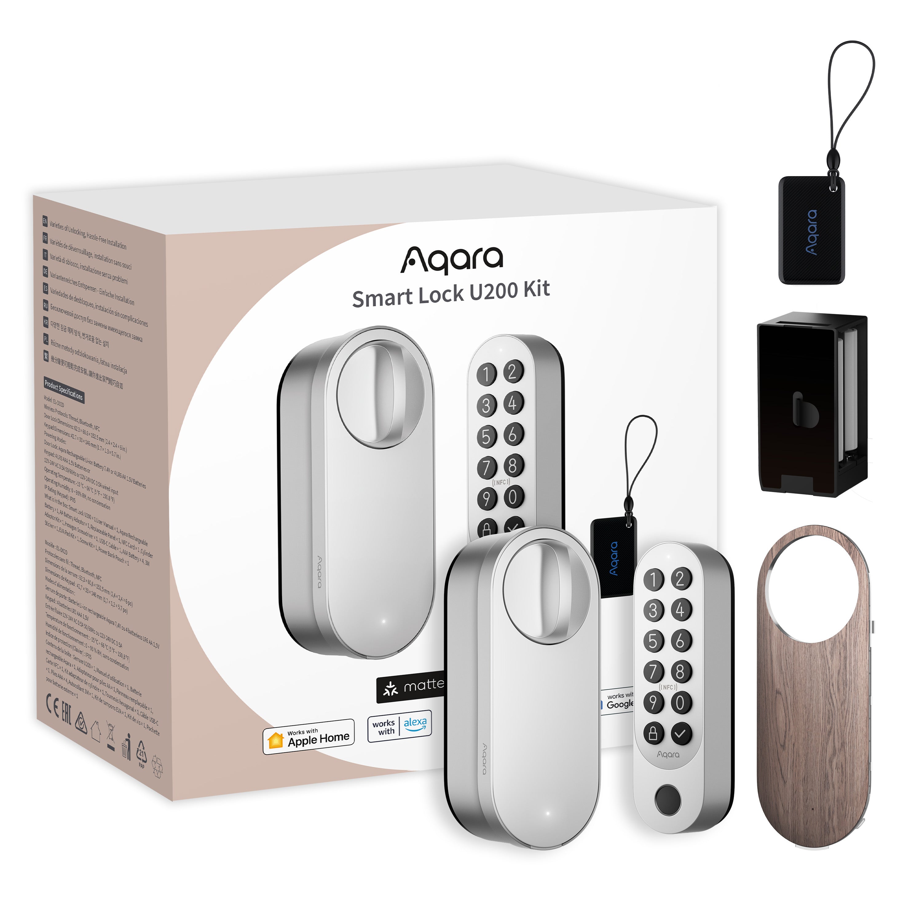 Aqara Smart Lock U200 KIT (Matter over Thread)