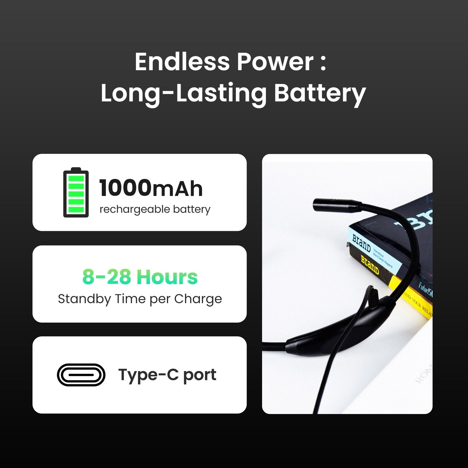 YEELIGHT Led Neck Book Light Nacken-Buch-Leselampe