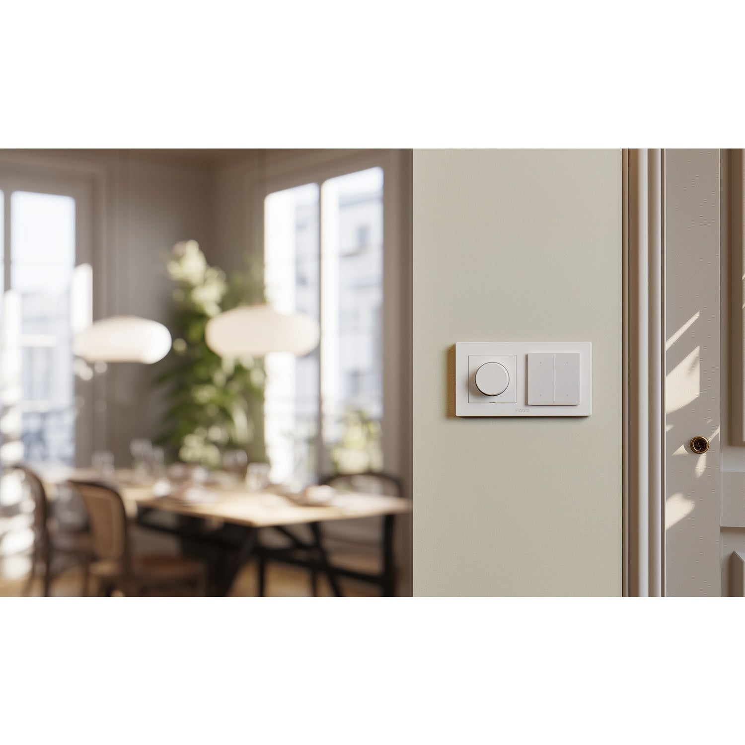 Aqara Shutter Switch H2 EU Kit, Offline (Zigbee, Matter over Thread)