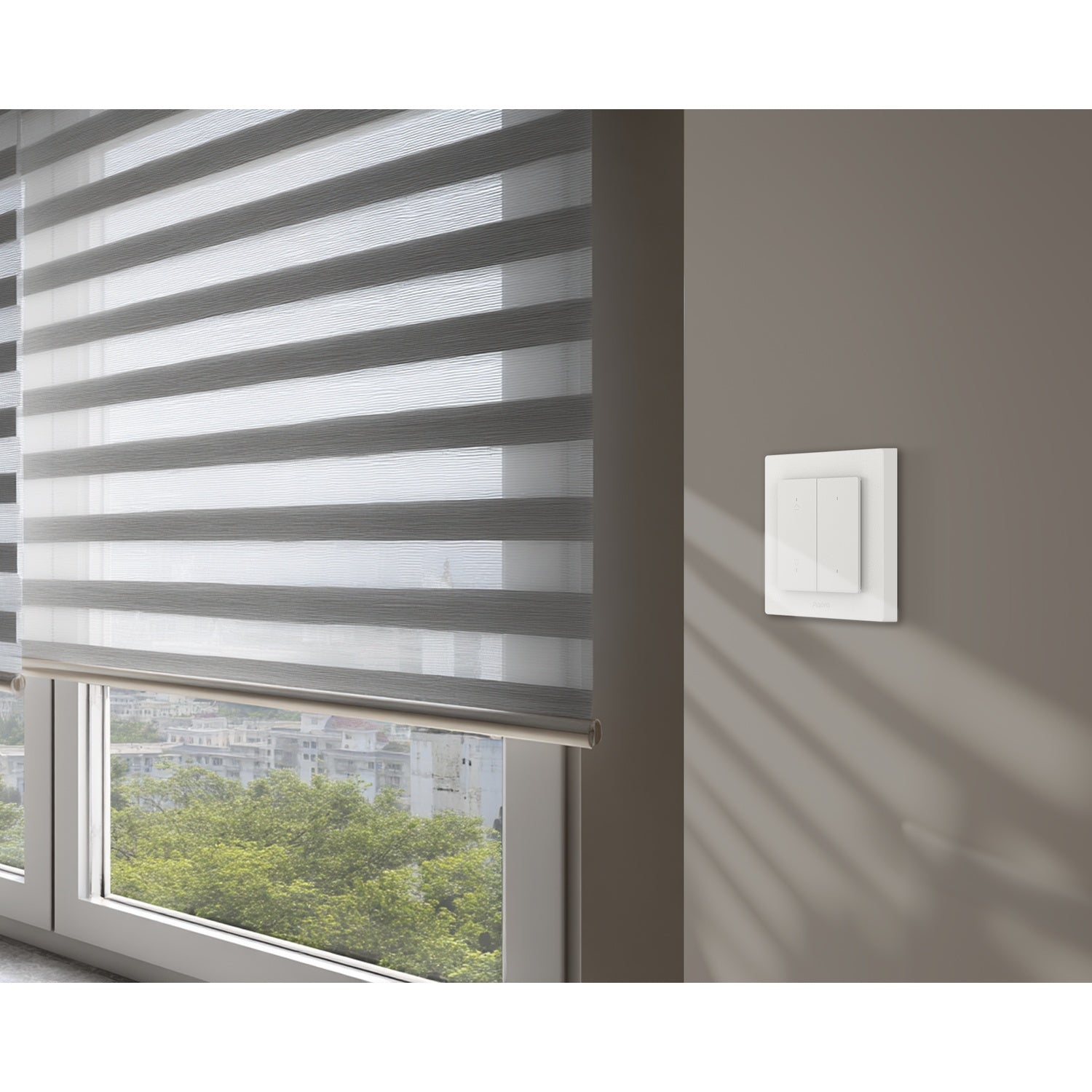 Aqara Shutter Switch H2 EU Kit, Offline (Zigbee, Matter over Thread)