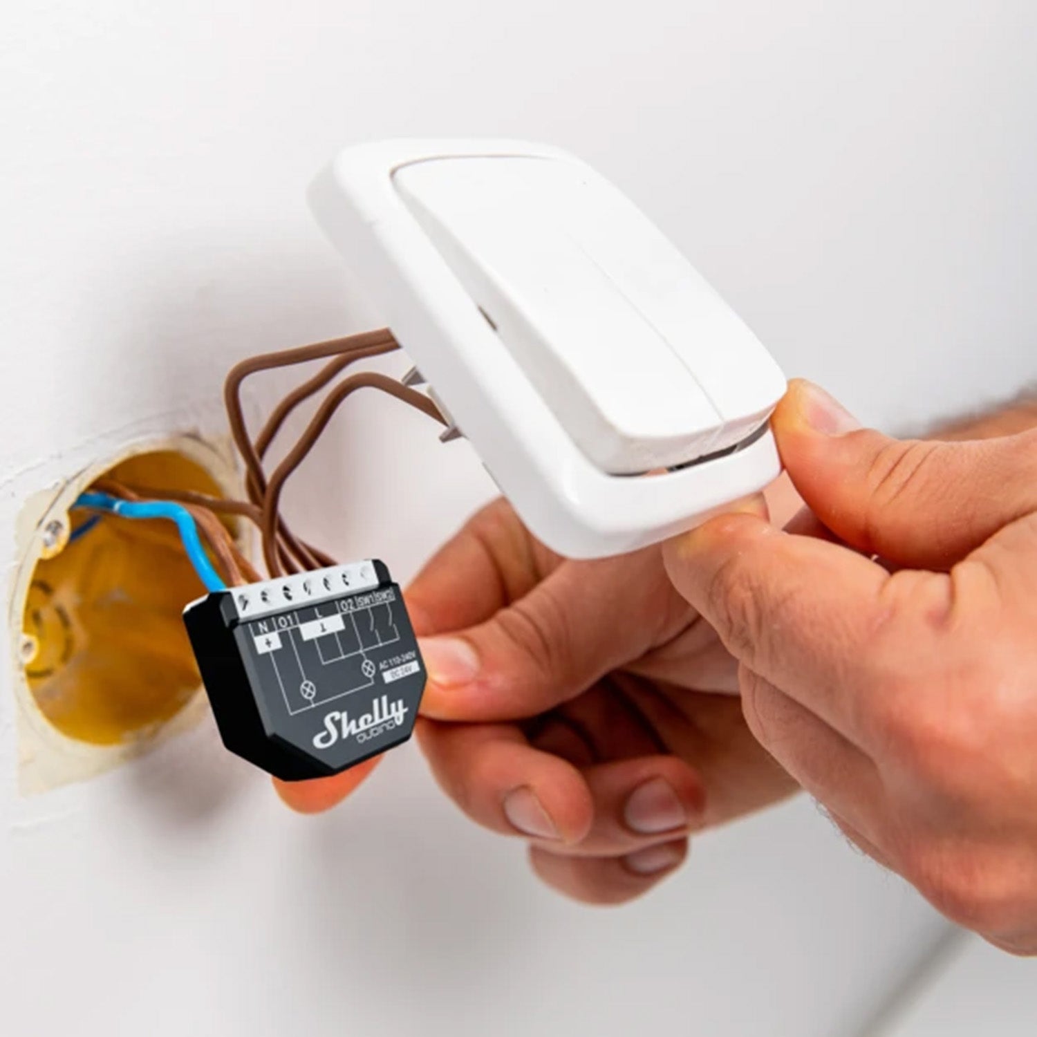 Shelly Qubino Wave 2PM Relais 16A 2 Kanal