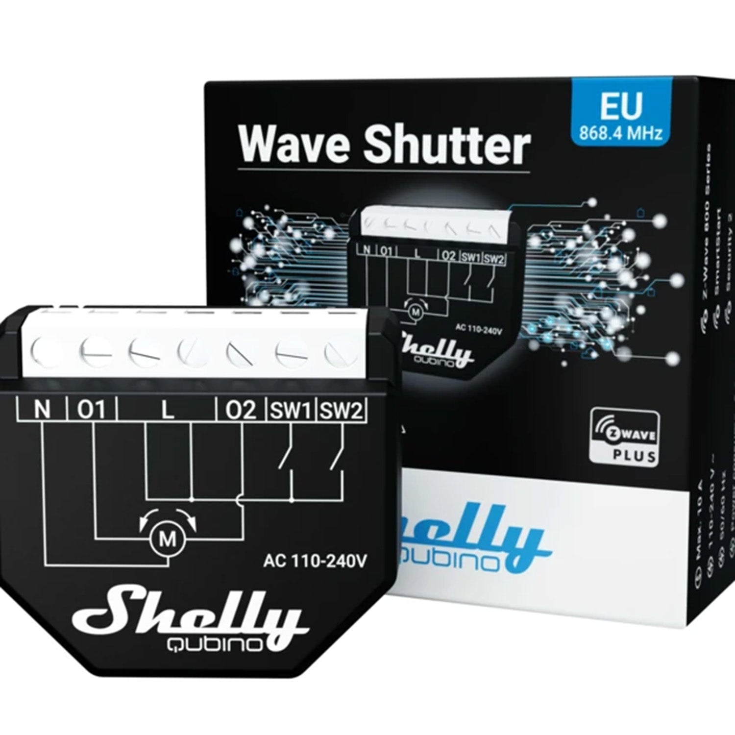 Shelly Qubino Wave Shutter Rollladenschalter