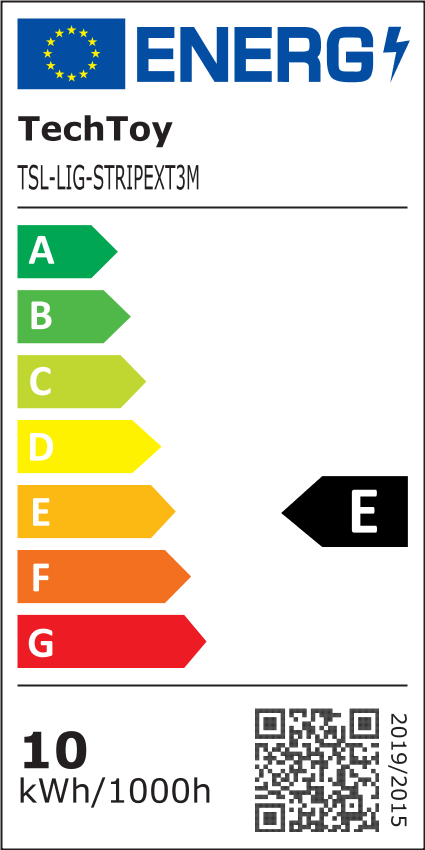 TechToy Smart Strip Extension RGB WLAN Verlängerung 3m