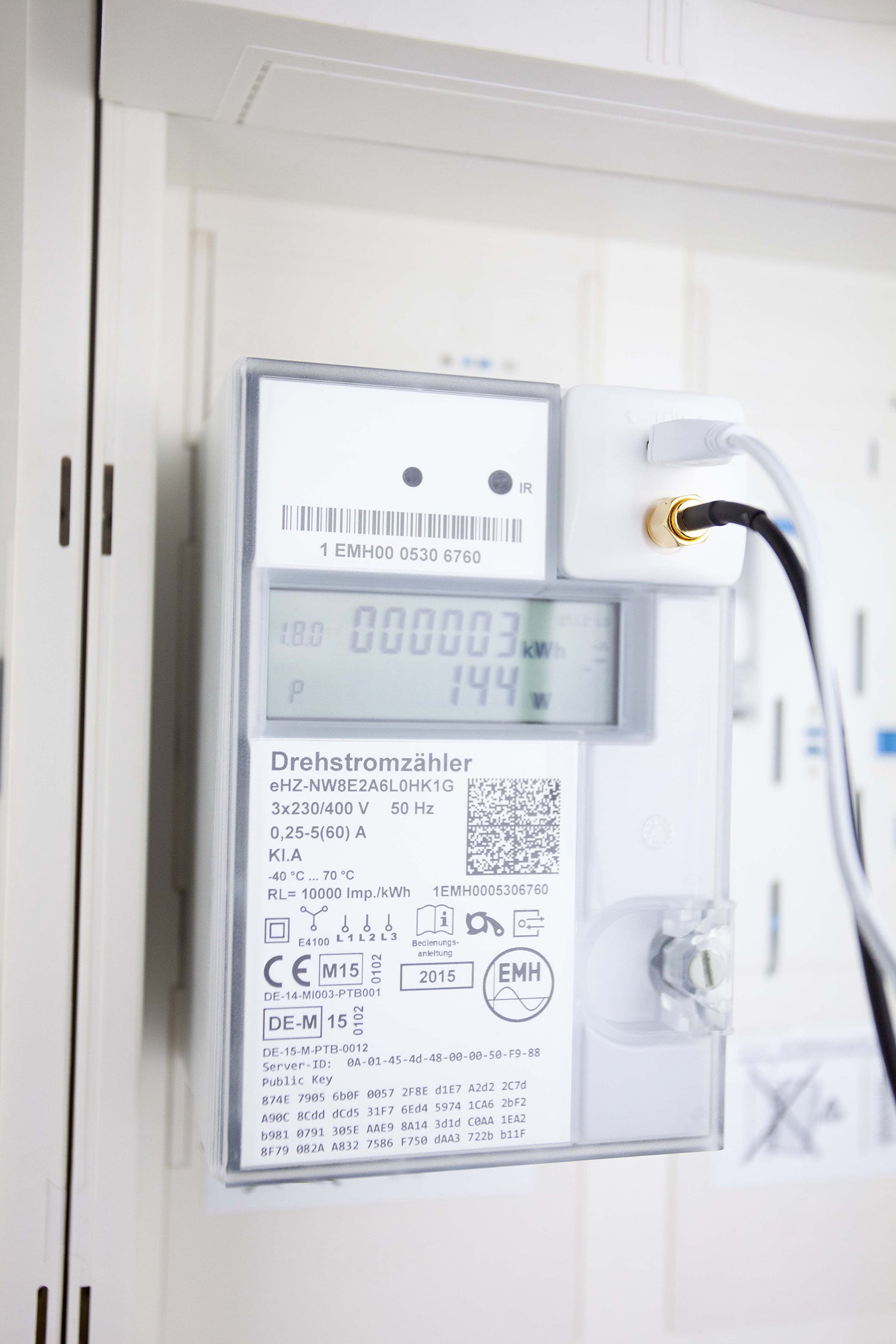 powerfox poweropti PA201901 Wi-Fi Stromzählerausleser - MwSt.-befreit nach §12 Abs. 3 UStG