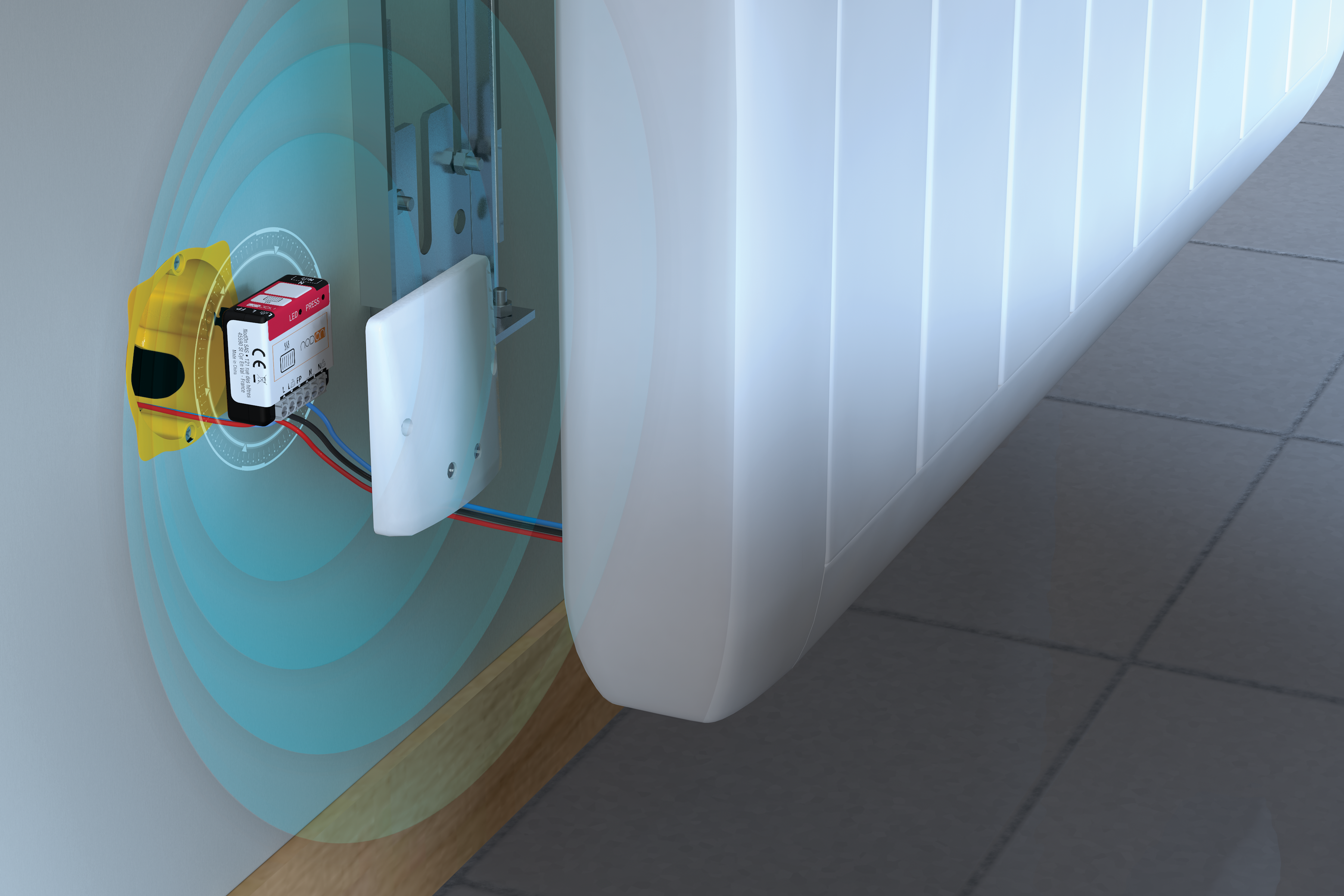 NodOn Zigbee Pilot Wire Heating Module