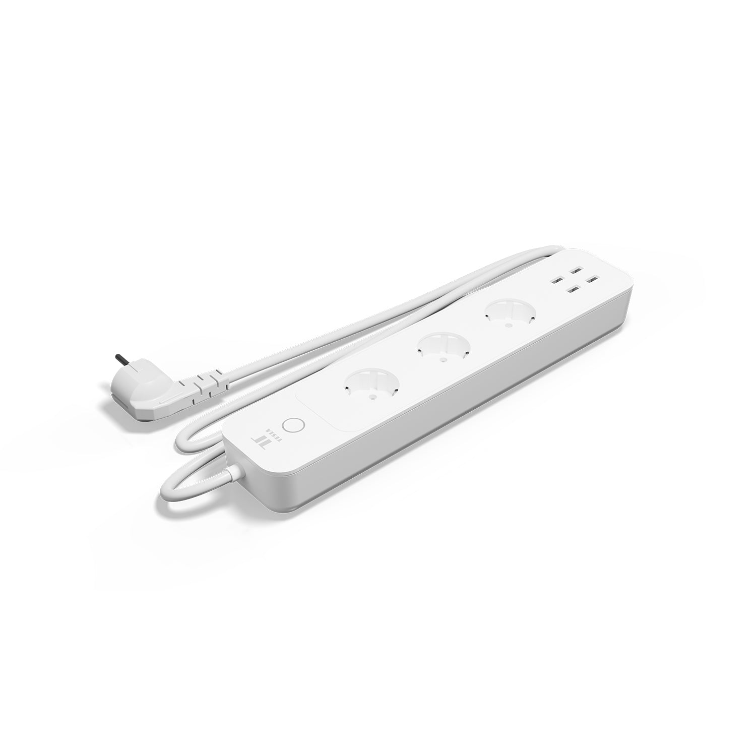 TESLA Smart Home Smart Power Strip 3 + 4 USB WLAN Steckdosenleiste