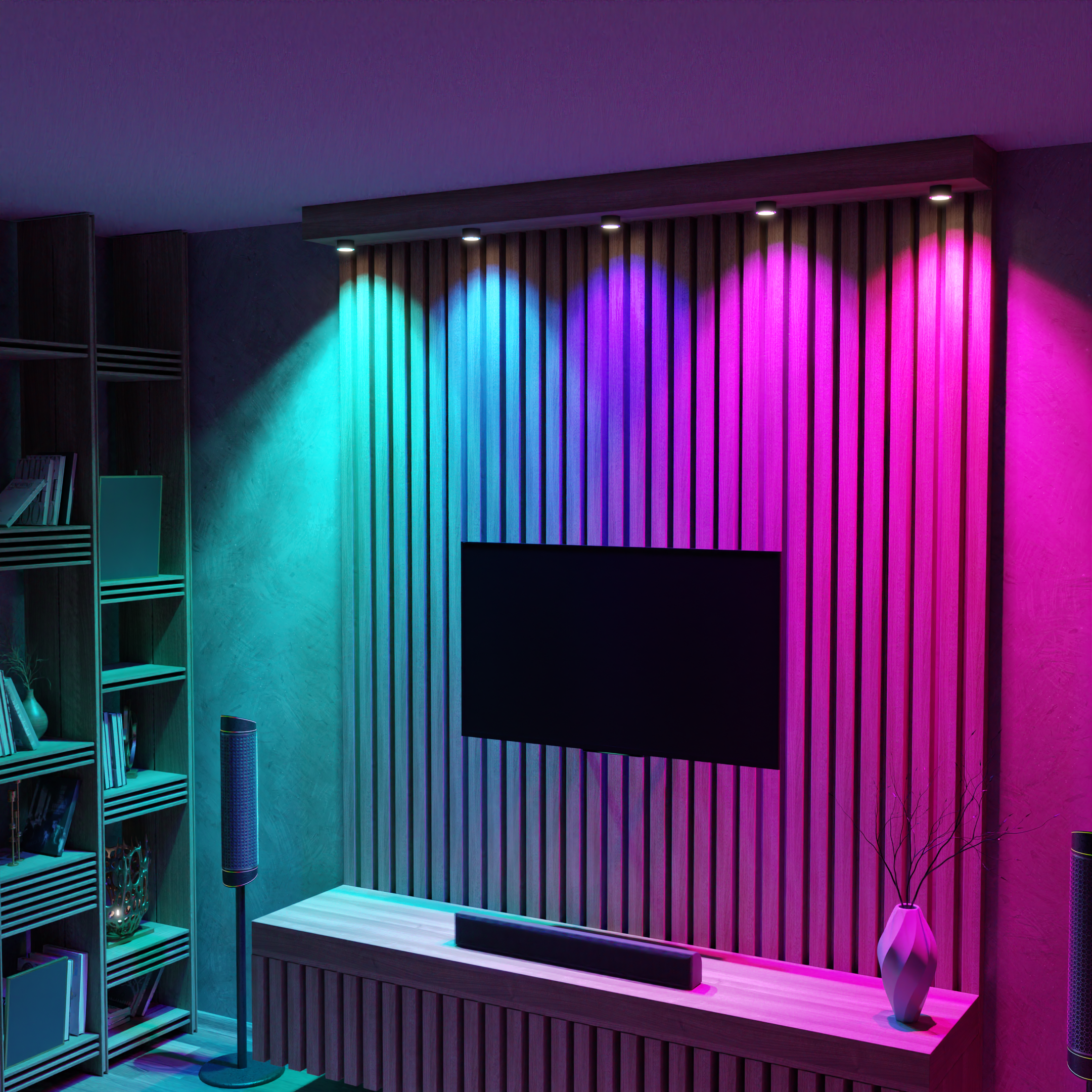 TechToy Smart Bulb RGB 4,5W GU10 WLAN