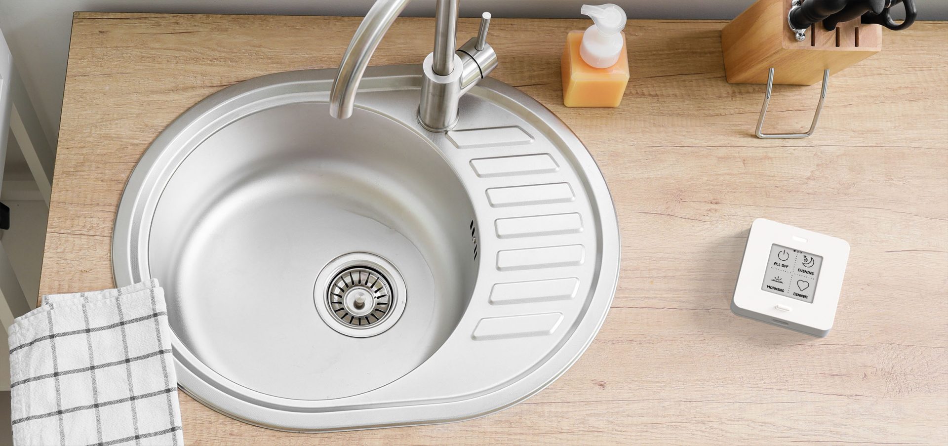 myStrom Button Max WLAN Smart Home Taster mit E-Paper Display und 4 Tasten