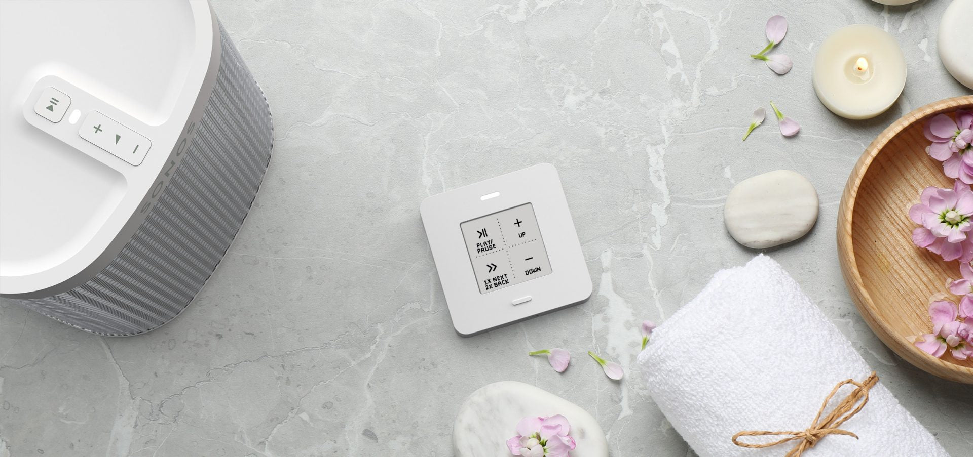 myStrom Button Max WLAN Smart Home Taster mit E-Paper Display und 4 Tasten