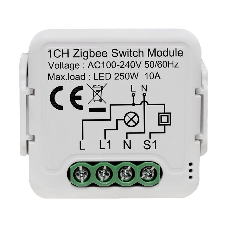 Netplus 1-channel Relay Switch 10A Zigbee Relais Schalter 1-Kanal
