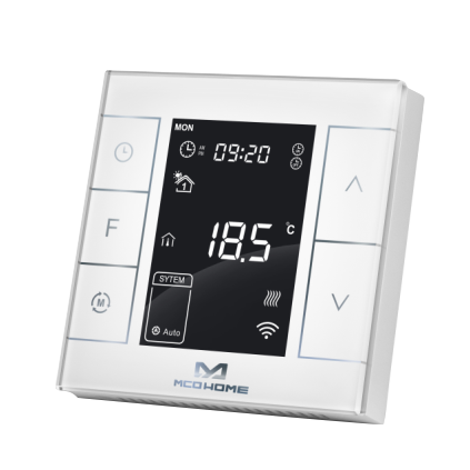 MCO Home Thermostat MH7 für Wasserheizungen (mit Feuchtigkeitssensor) Version 2