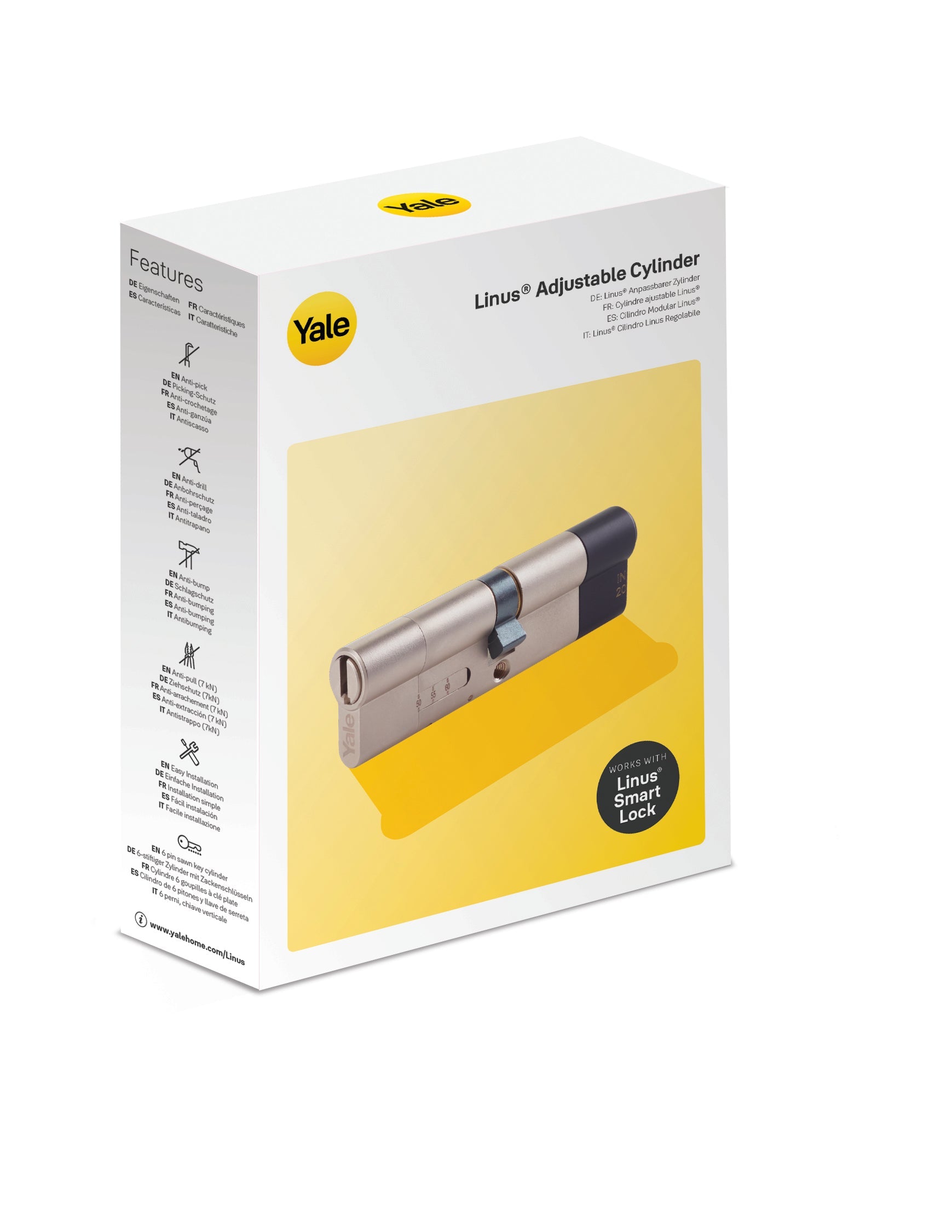 Yale Linus Adjustable Cylinder