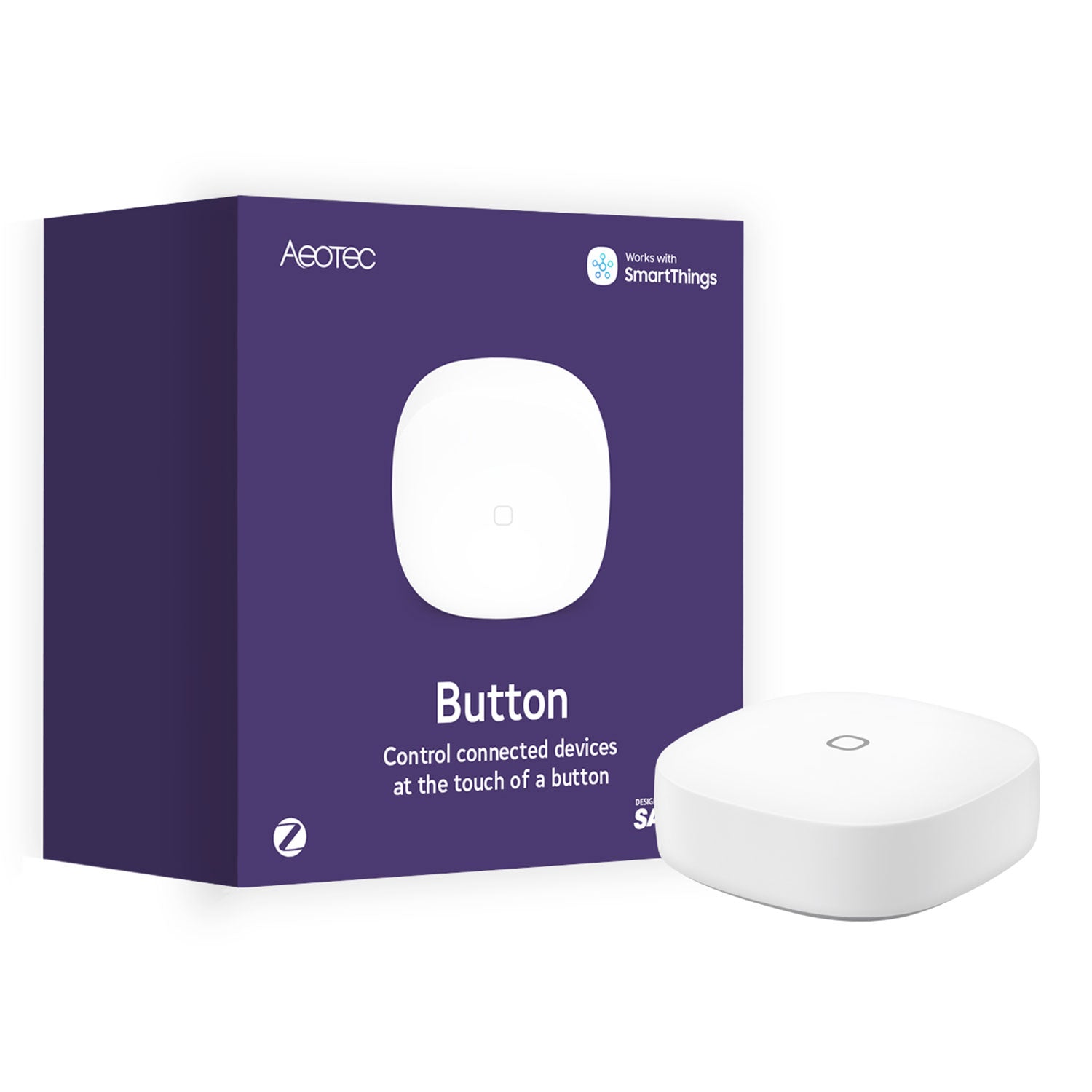 Aeotec SmartThings Button (Zigbee) Verpackung
