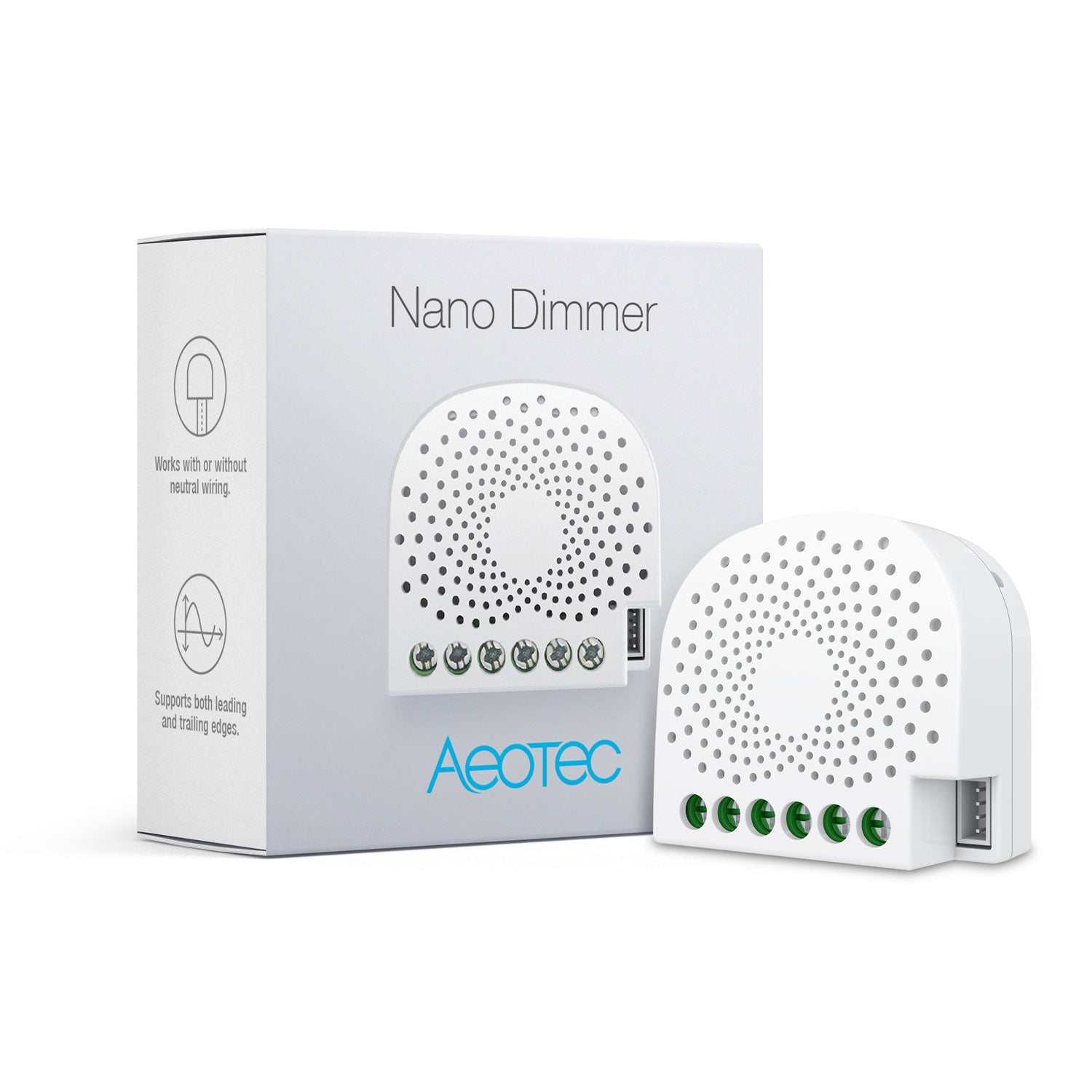 Aeotec Nano Dimmer Unterputzmodul Verpackung