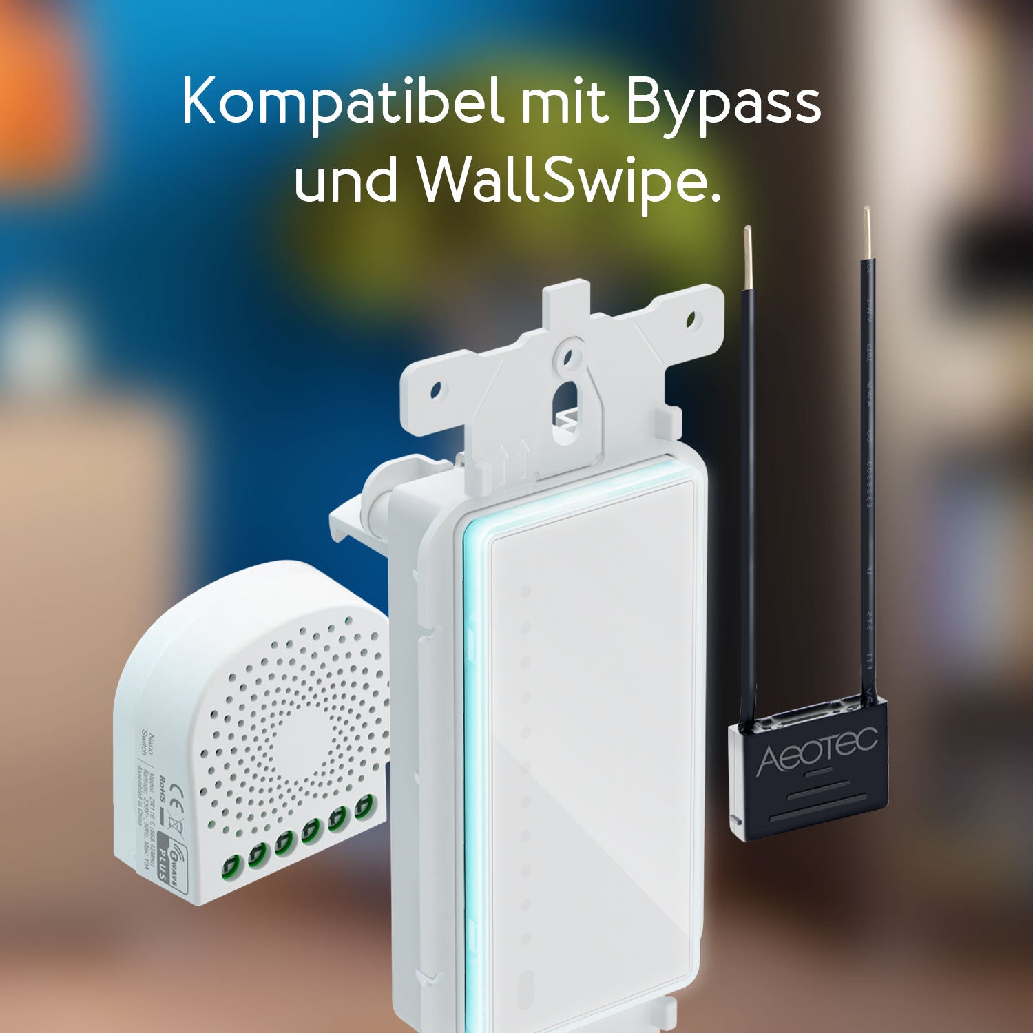 Aeotec Nano Dimmer Unterputzmodul Kompatibilität
