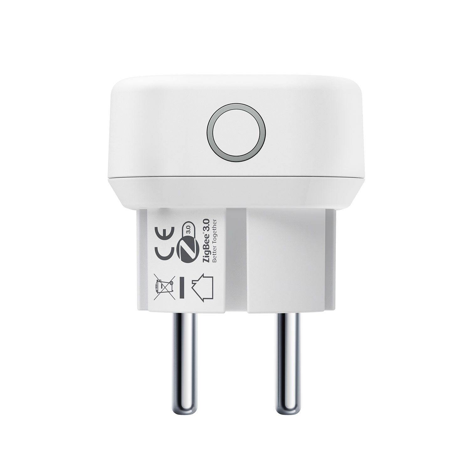 Aeotec Range Extender Zi (Zigbee) Seitenansicht mit Button