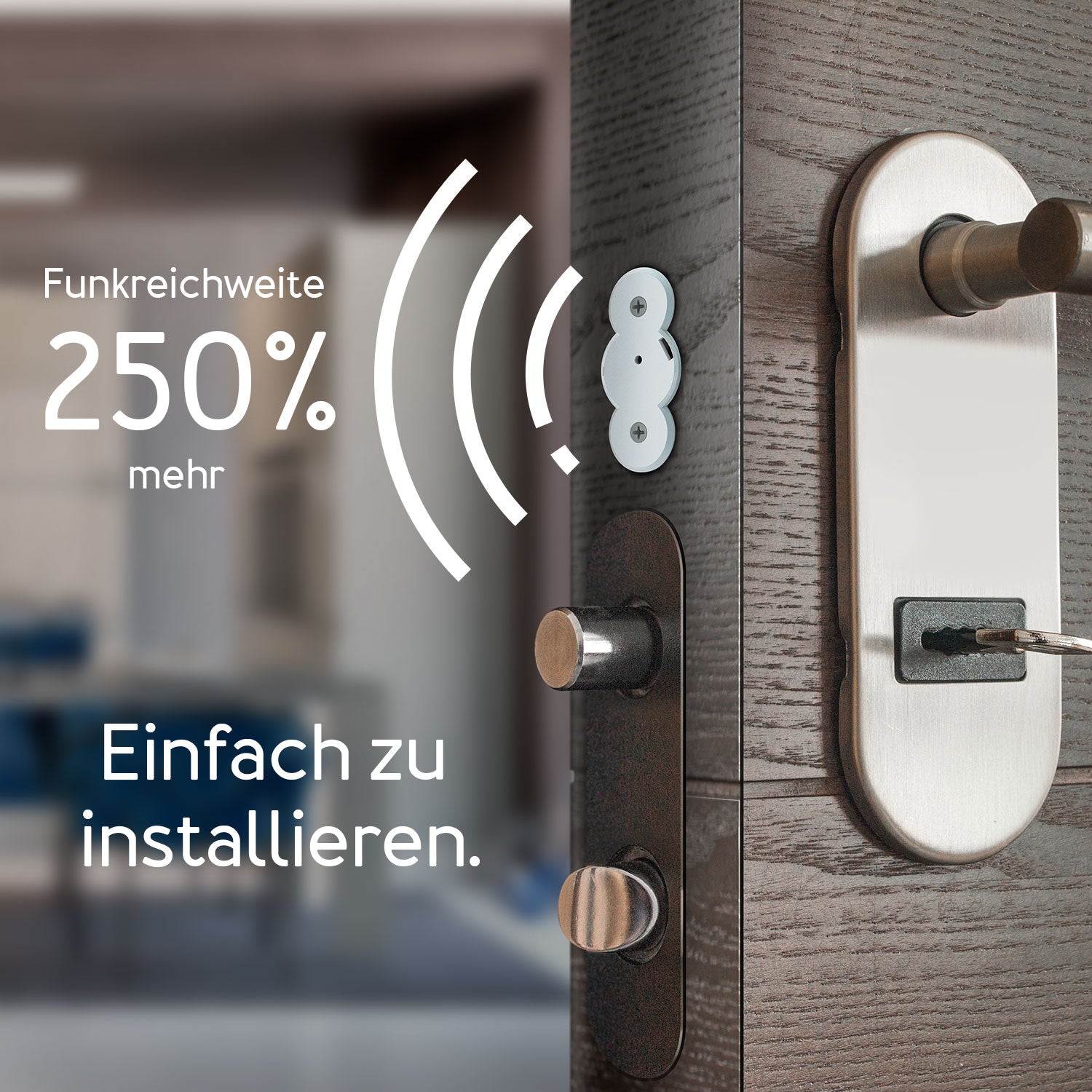Aeotec Recessed Door Sensor Funkreichweite