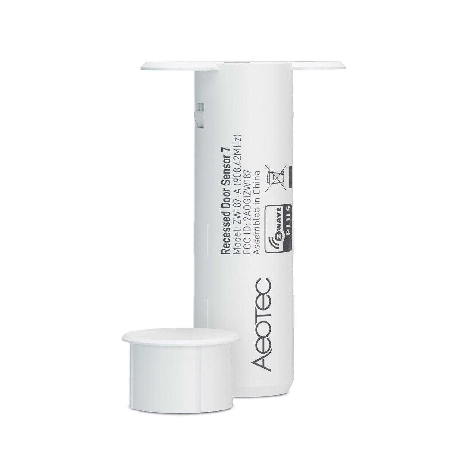 Aeotec Recessed Door Sensor Frontansicht