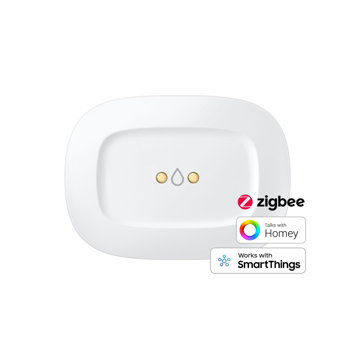 Aeotec SmartThings Waterleak Sensor Wassersensor Zigbee Logos