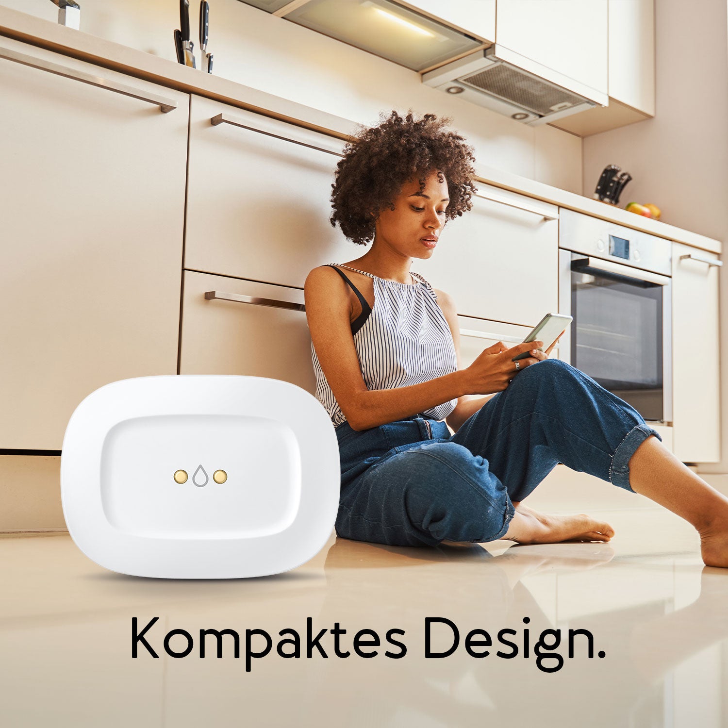 Aeotec SmartThings Waterleak Sensor Wassersensor Zigbee Design