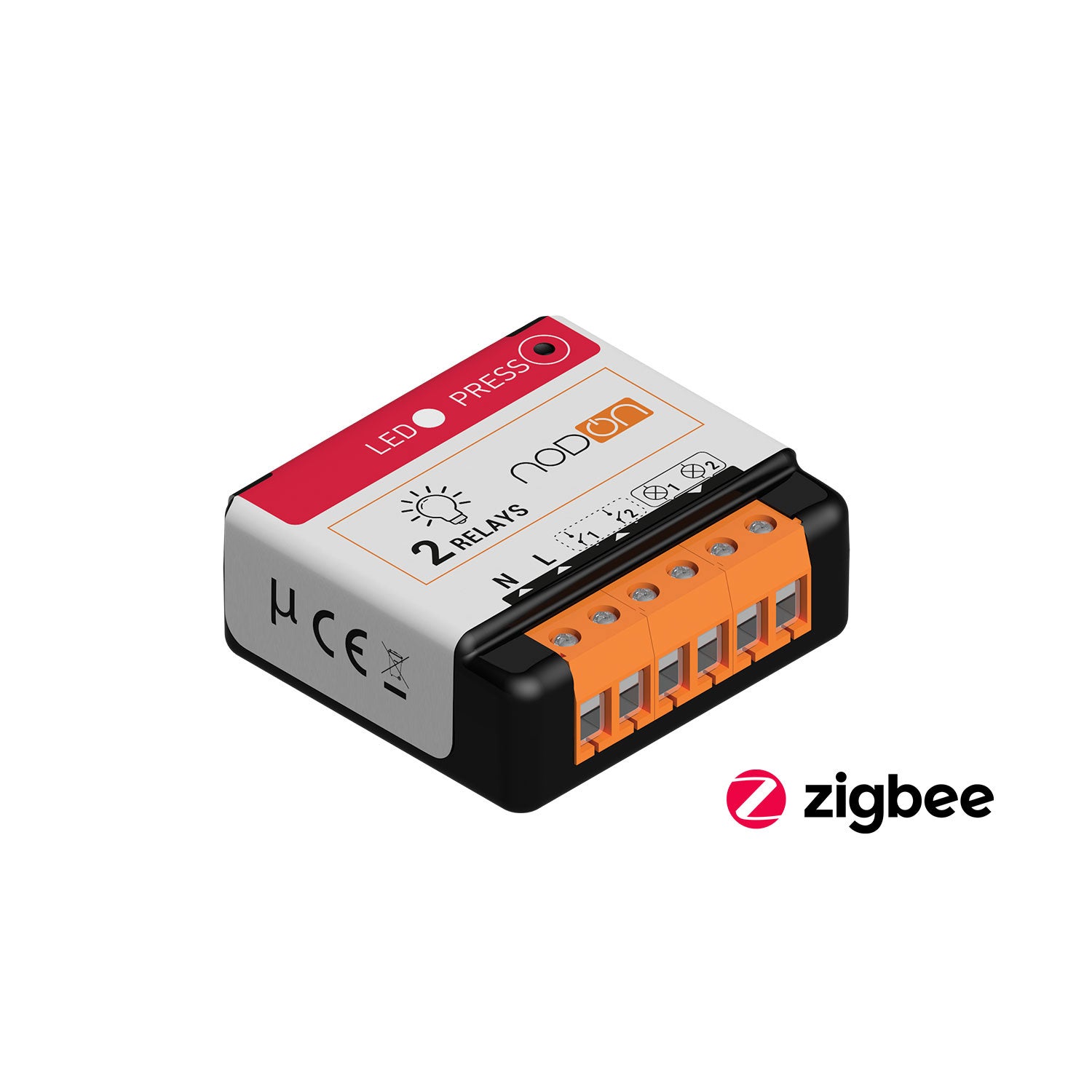 NodOn Zigbee 2-Kanal 2*3A Relaisschalter SIN-4-2-20