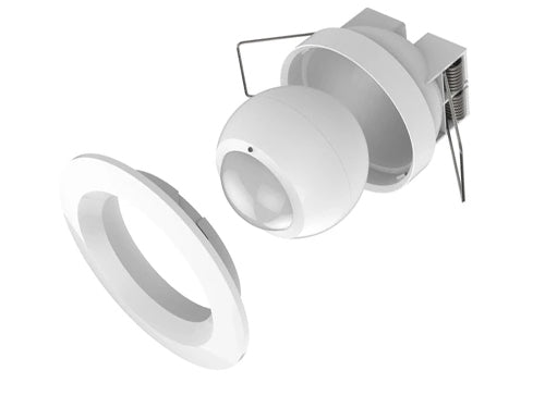 Philio Außen-Bewegungsmelder mit eckiger Deckenhalterung (IP43)