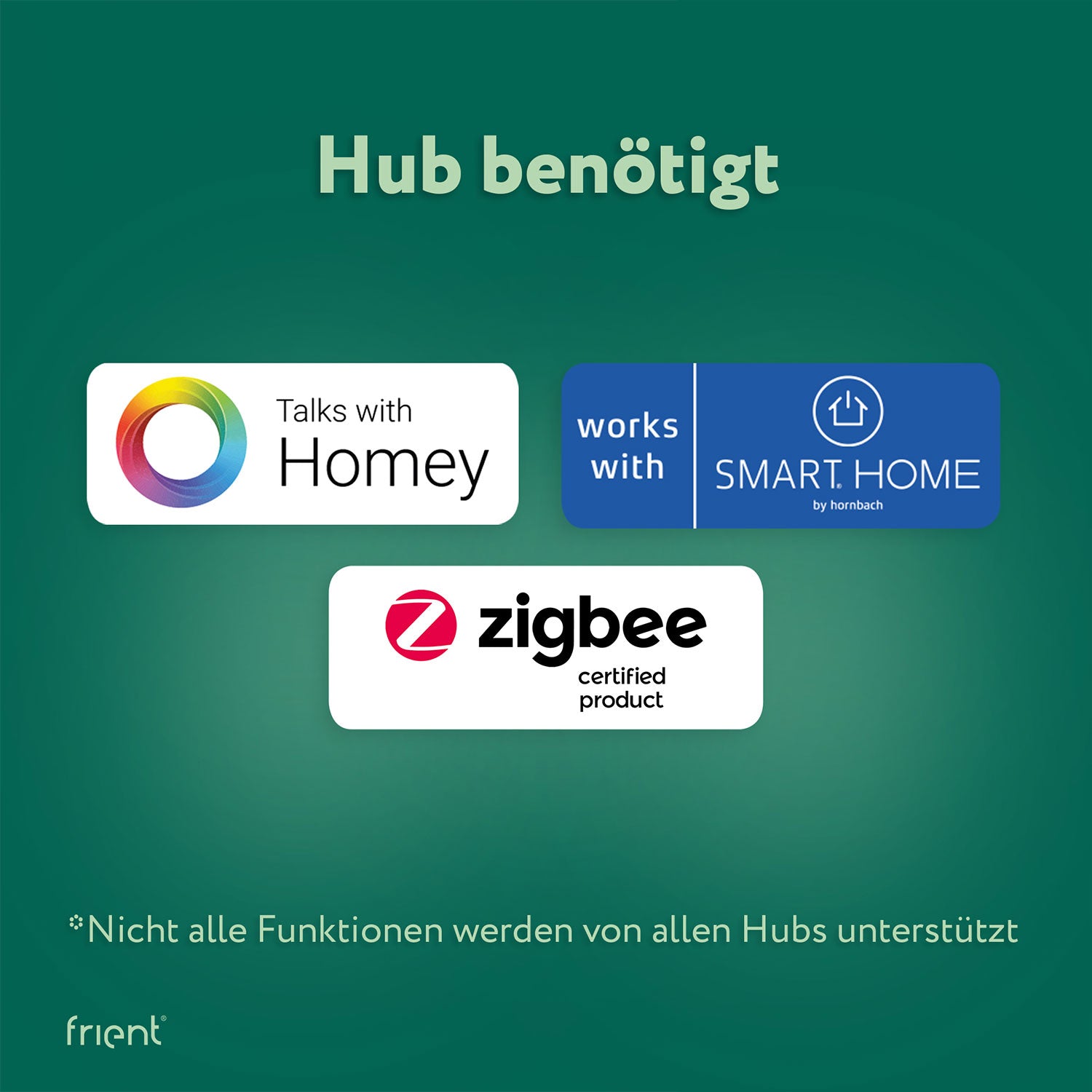 frient Intelligent Heat Alarm (Zigbee) Works With