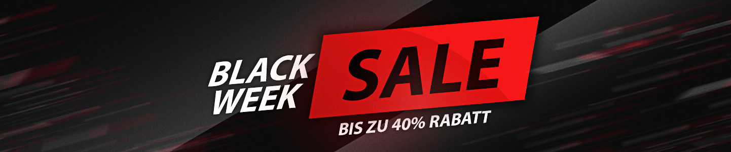 Black Week Deals – Bis zu 40 % Rabatt sichern!