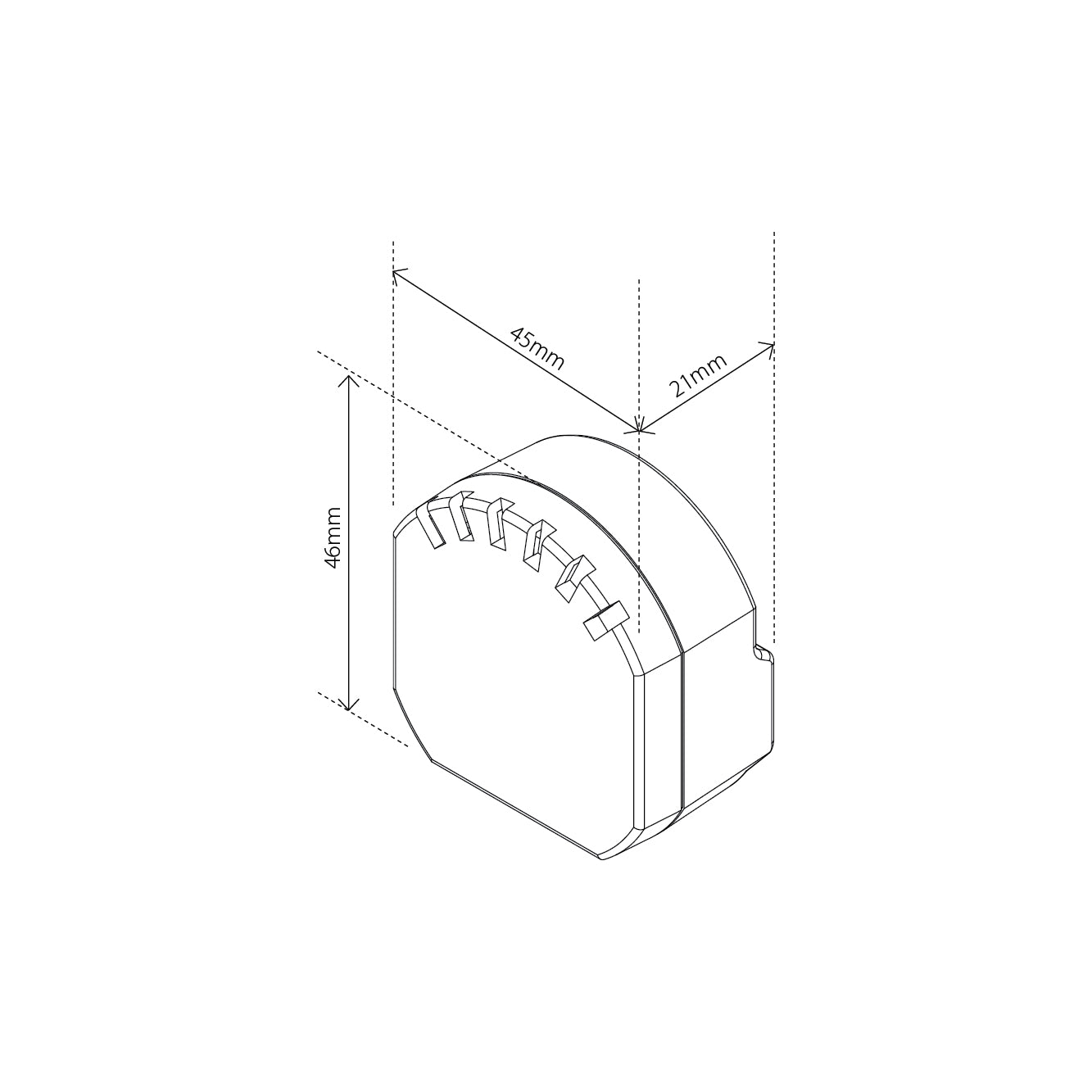 Heatit ZM Dimmer 250W 800er Serie