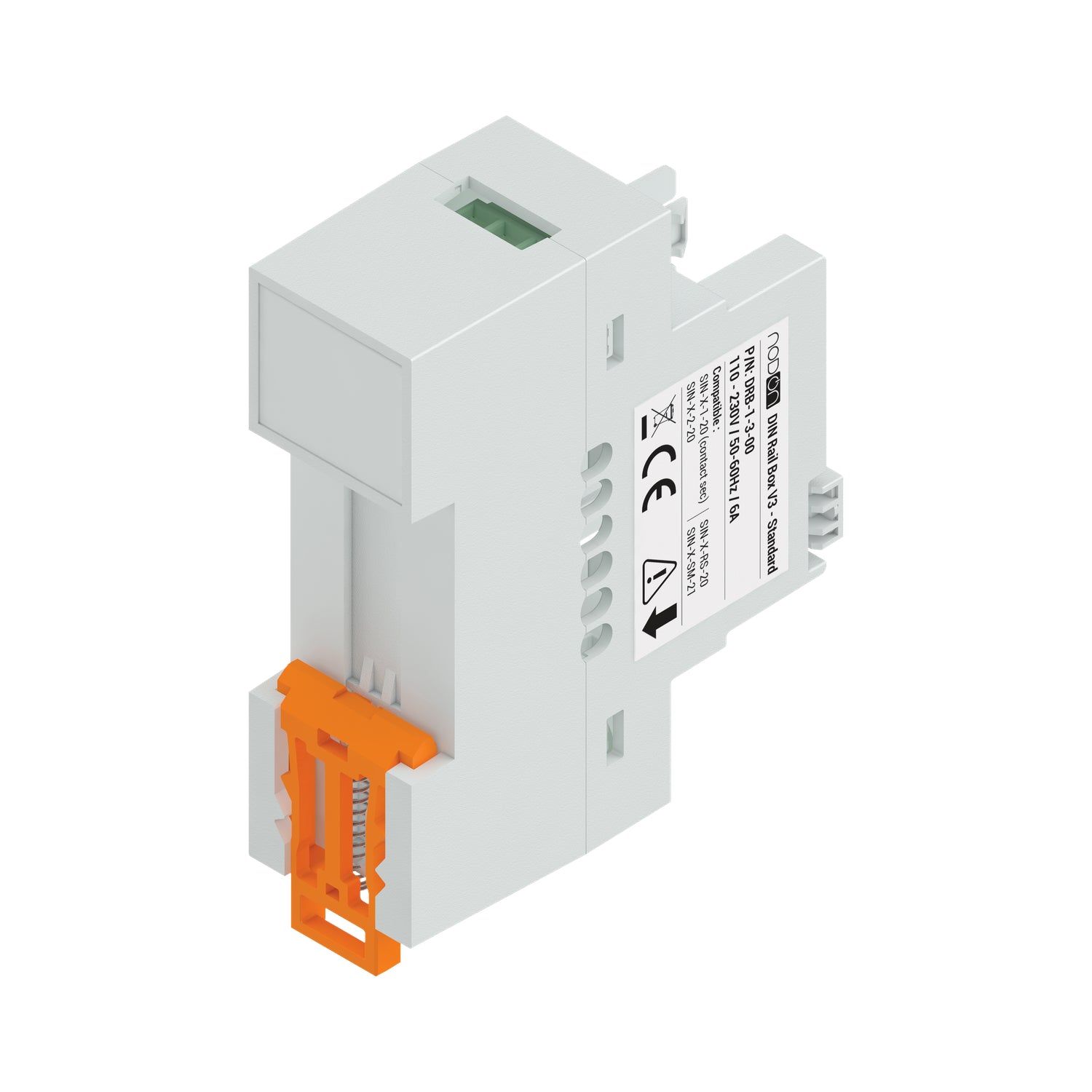 NodOn DIN Rail Box (Standard) für Zigbee- oder EnOcean-Relaisschalter (5 Stück)