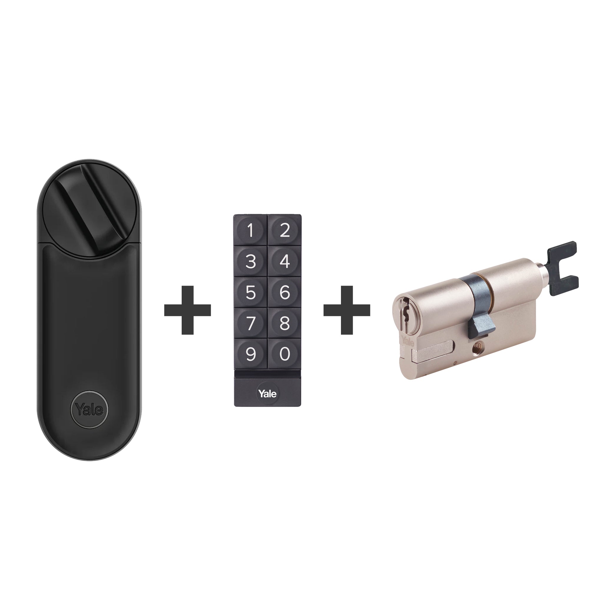 Yale Linus L2 Starter Set Pro - Linus L2 Smart Lock & Linus Keypad & Adjustable Cylinder