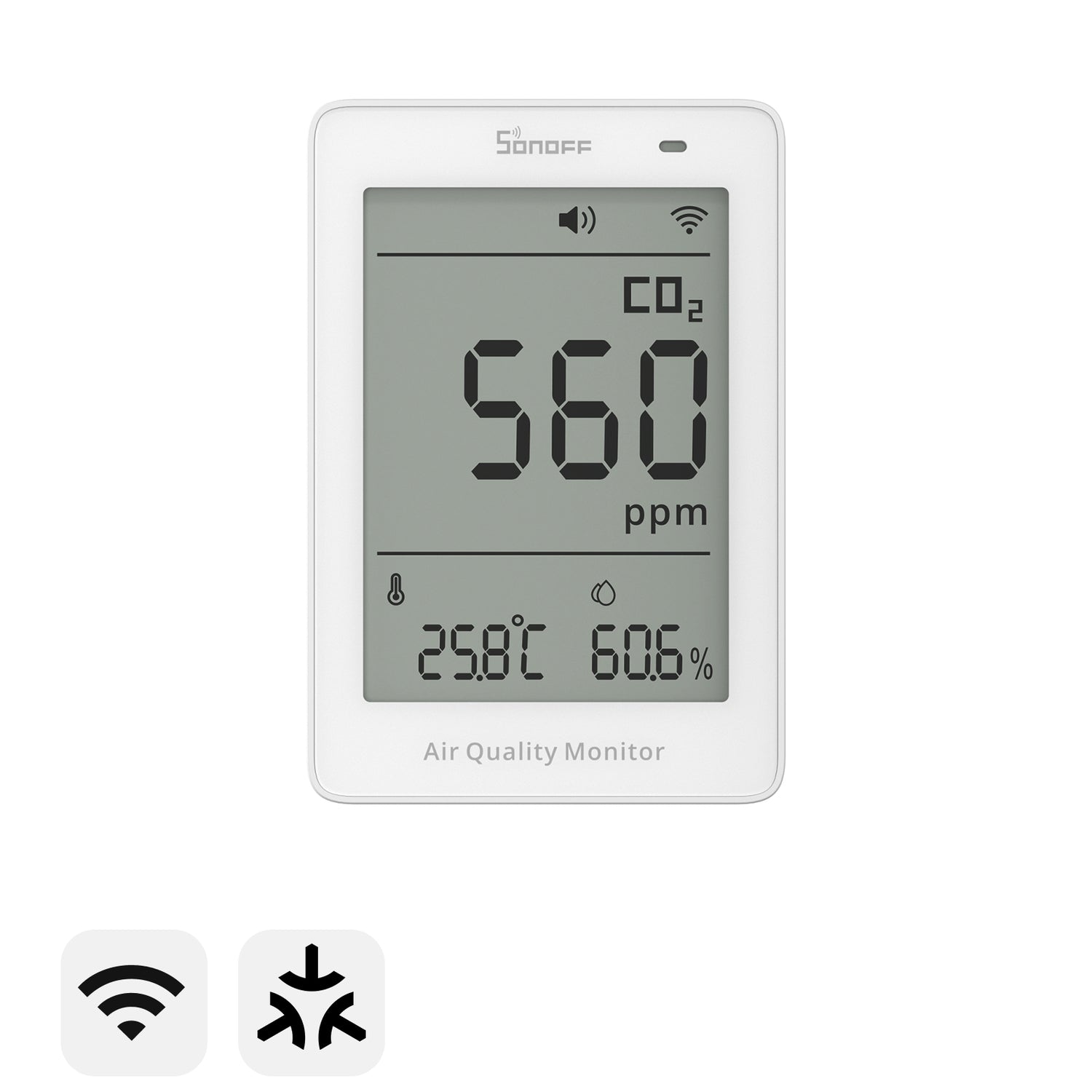SONOFF AirGuard CO2-Luftqualitätsmonitor (Matter over WiFi)