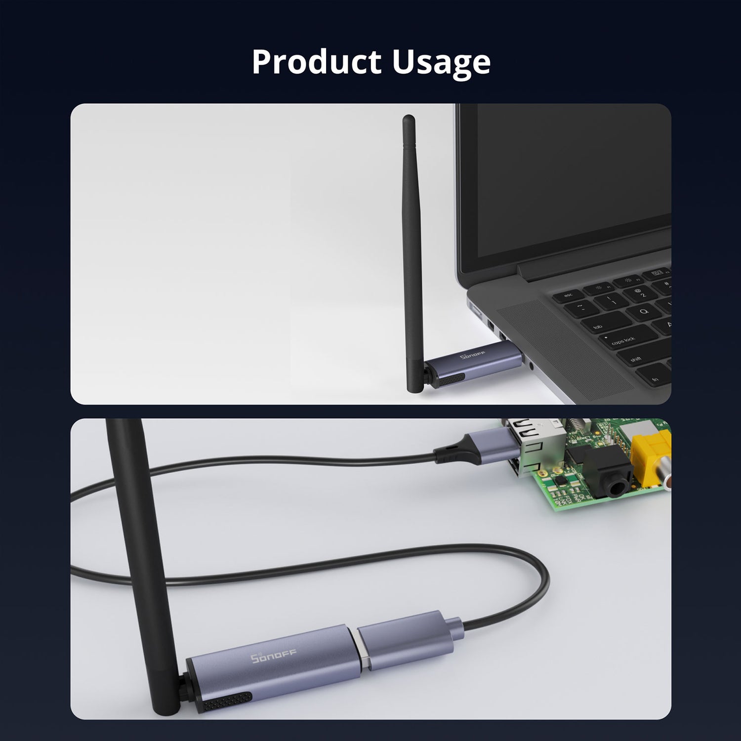 SONOFF Zigbee Thread USB-Dongle Plus MG24 (Zigbee, Thread)