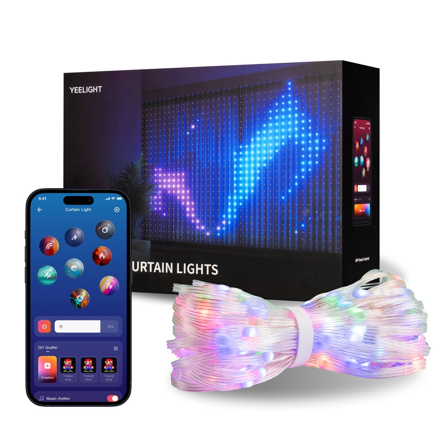 YEELIGHT Curtain Light Vorhangleuchte Bluetooth