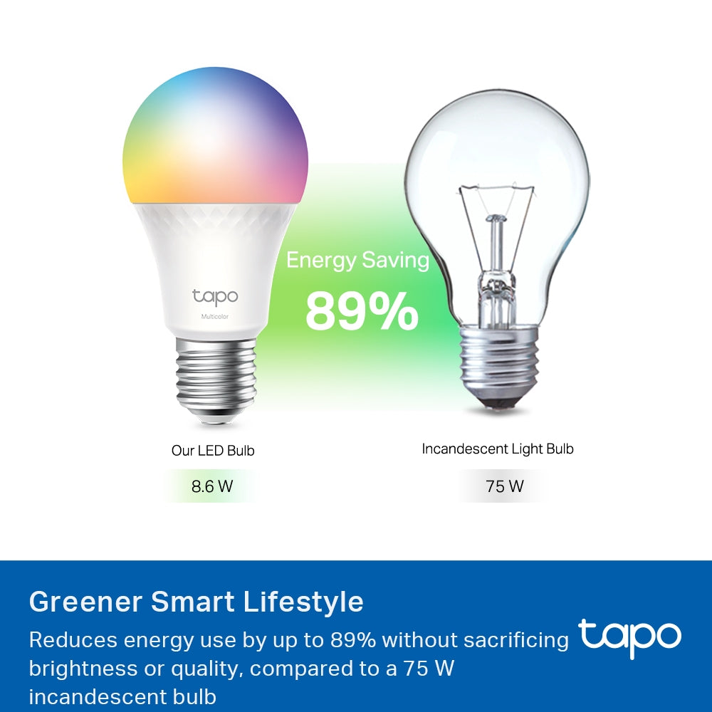 TP-Link Tapo L535E Smart Light Bulb Multicolor E27