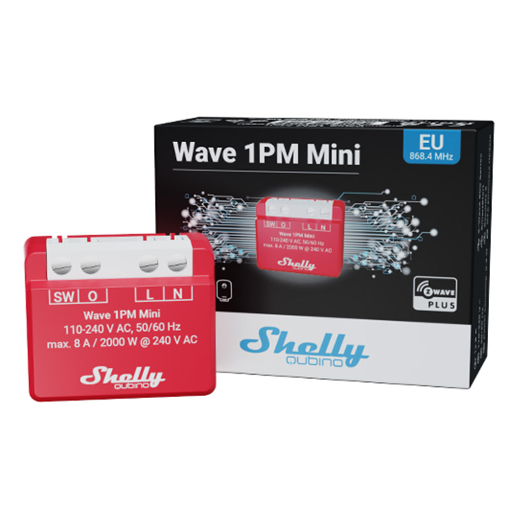 Shelly Qubino Z-Wave Wave 1PM Mini
